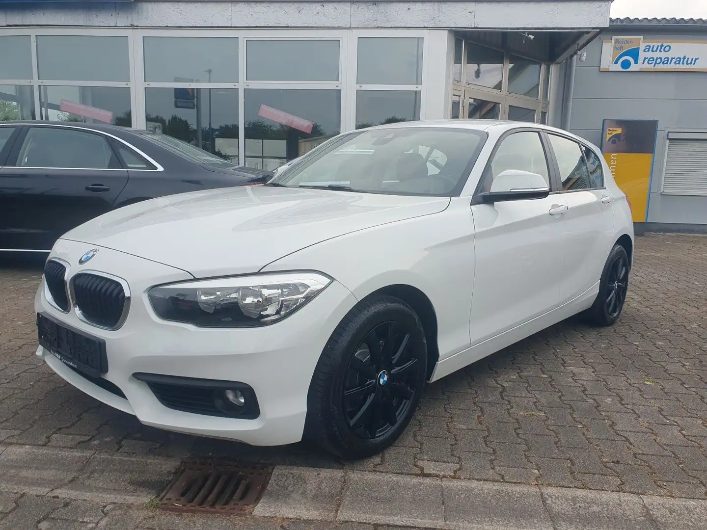 BMW 118 i Klima Navi Alu PDC 2Hd Blanc - 1