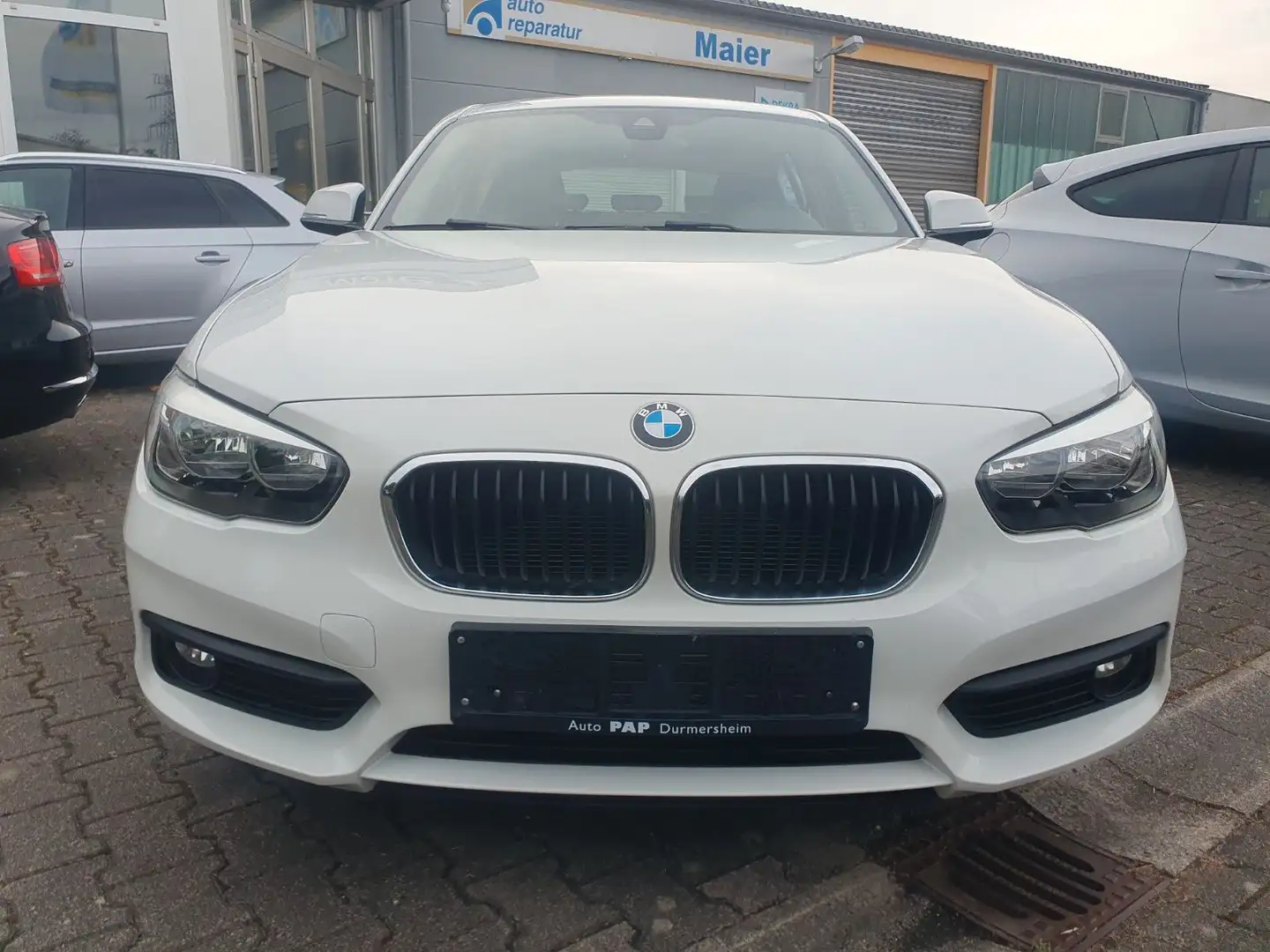 BMW 118 i Klima Navi Alu PDC 2Hd Blanc - 2