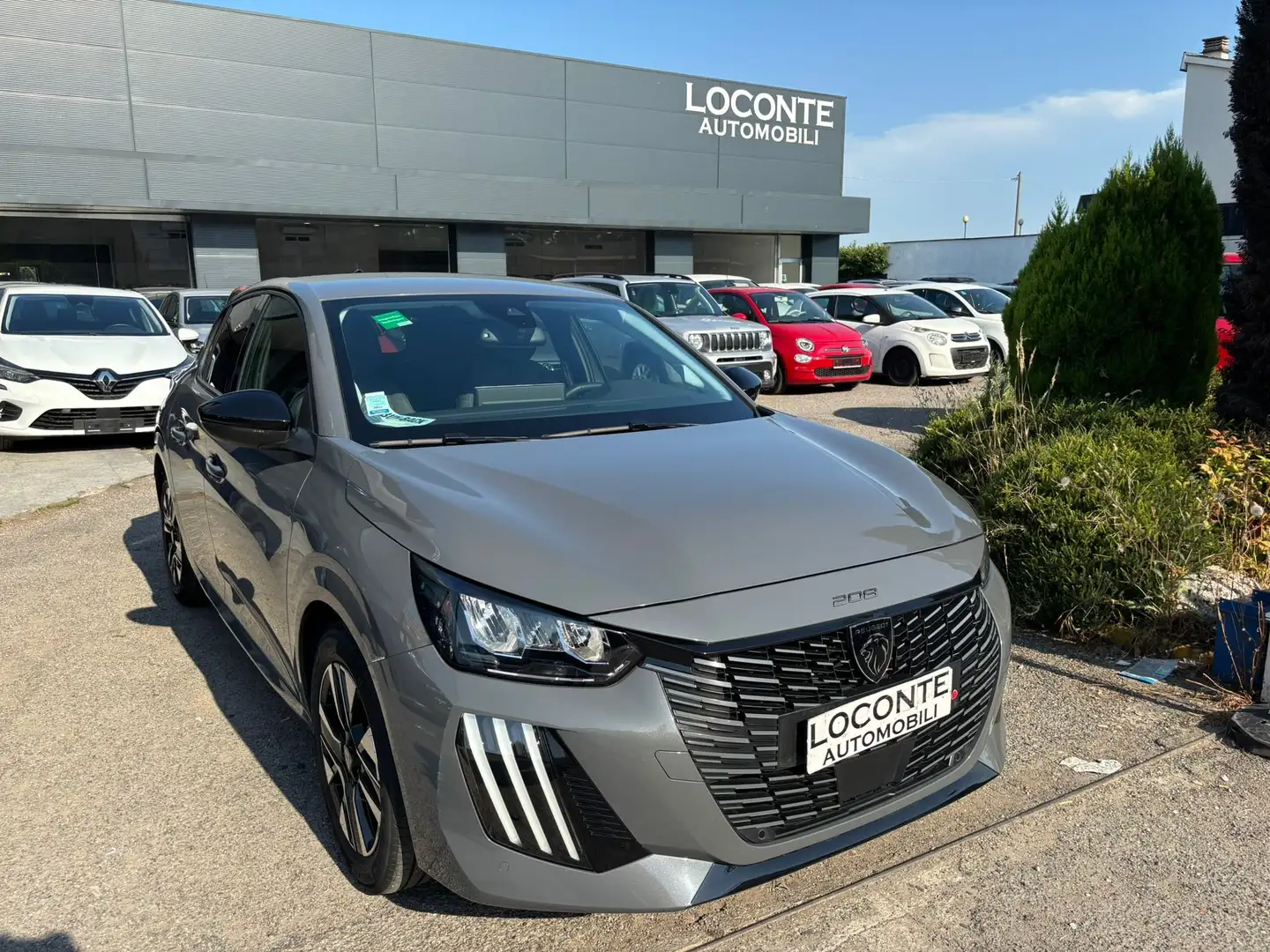 Peugeot 208 208 1.2 hybrid Allure 110cv e-dcs 6 Gris - 1