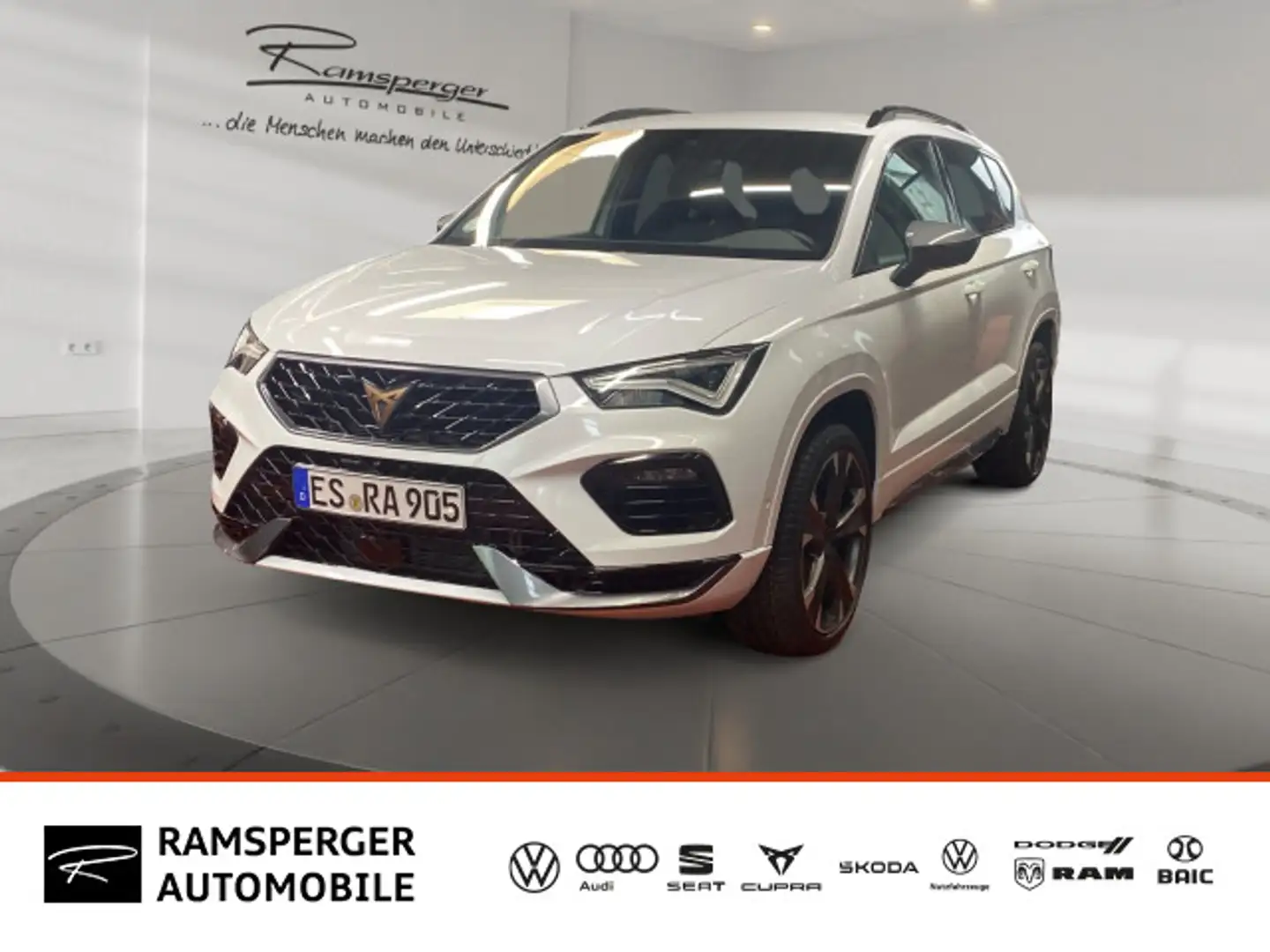 CUPRA Ateca 1.5 TSI LED/Assist/Kamera/Navi/uvm. Weiß - 1