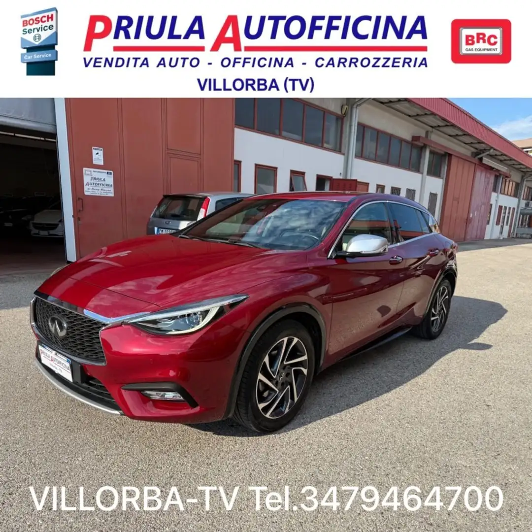 Infiniti Q30 1.5 diesel Premium Tech EURO 6B Rosso - 1