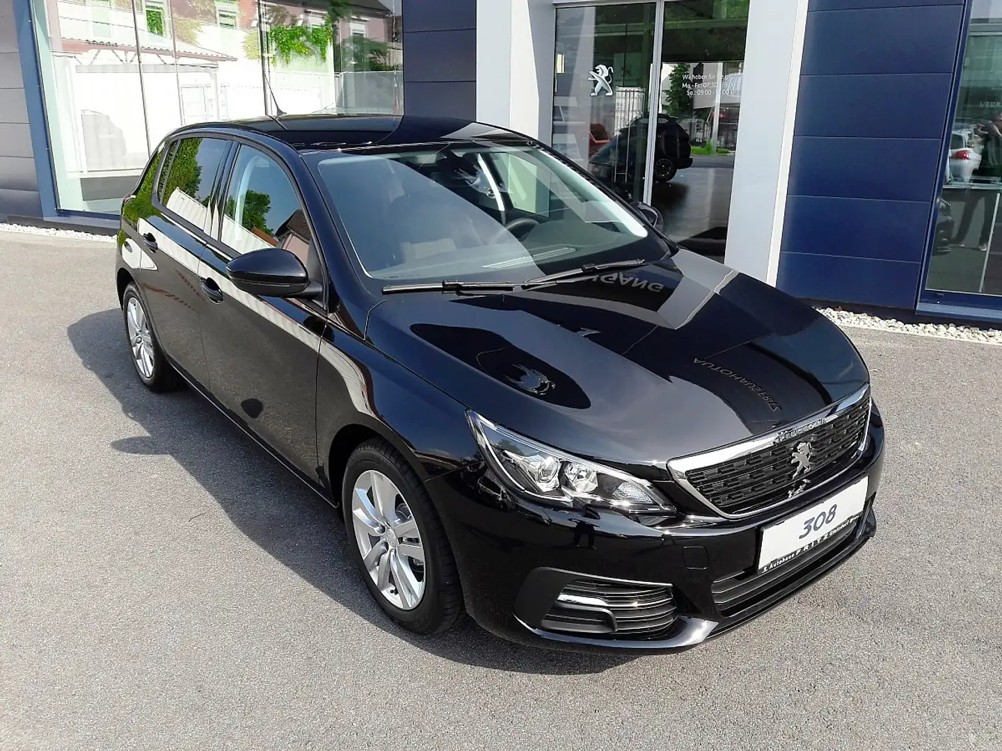 Peugeot 308 1,5 BlueHDI 100 Active S&S Schwarz - 1