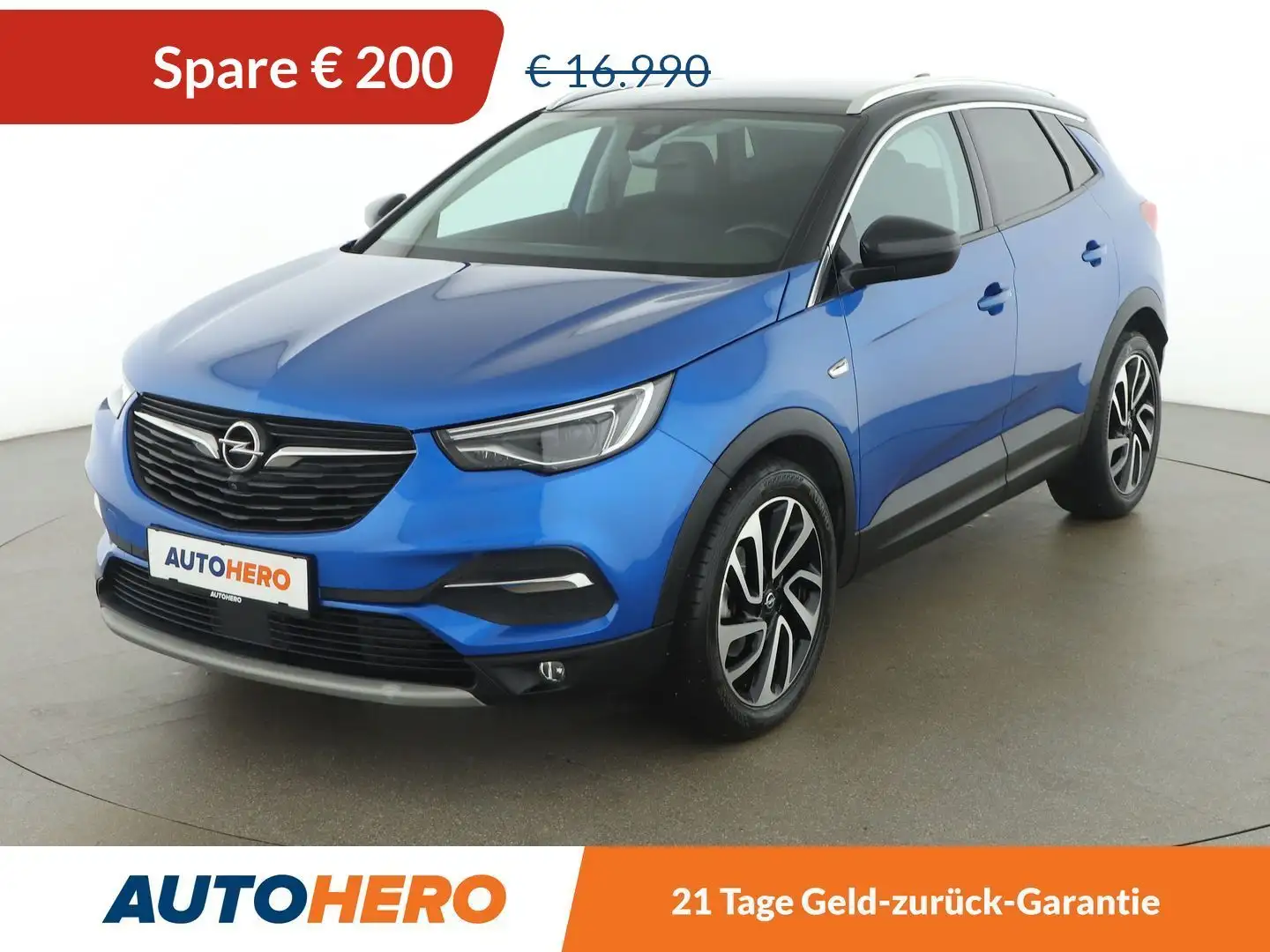 Opel Grandland X 1.6 CDTI DPF INNOVATION *LED*SPUR*TOT*CAM*MEMORY* Blau - 1