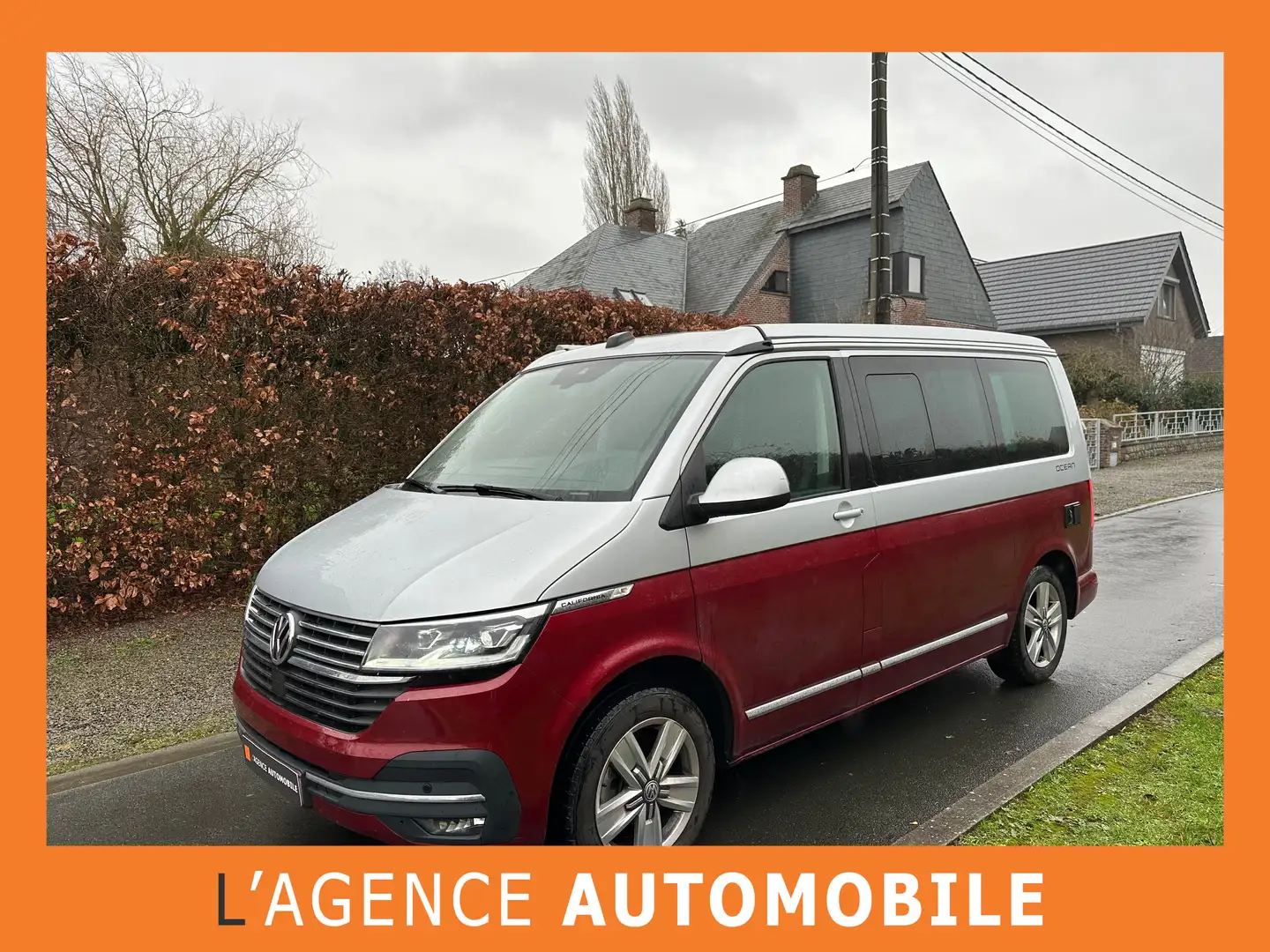 Volkswagen T6.1 California Ocean A7 - GARANTIE 12 M Rouge - 1