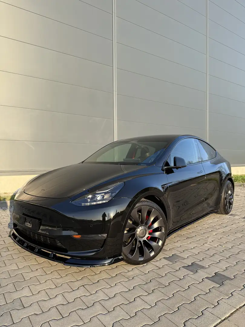 Tesla Model Y Luftfahrwerk Alcantara Softclose Ambientebel. uvm. - 2