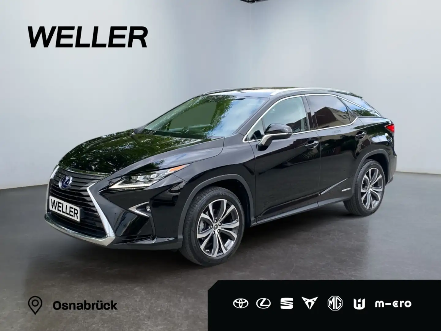Lexus RX 450h Exe. *NAVI-Premium*LED*SHZ*Leder*HUD*LMF*Kamera*.. Czarny - 1
