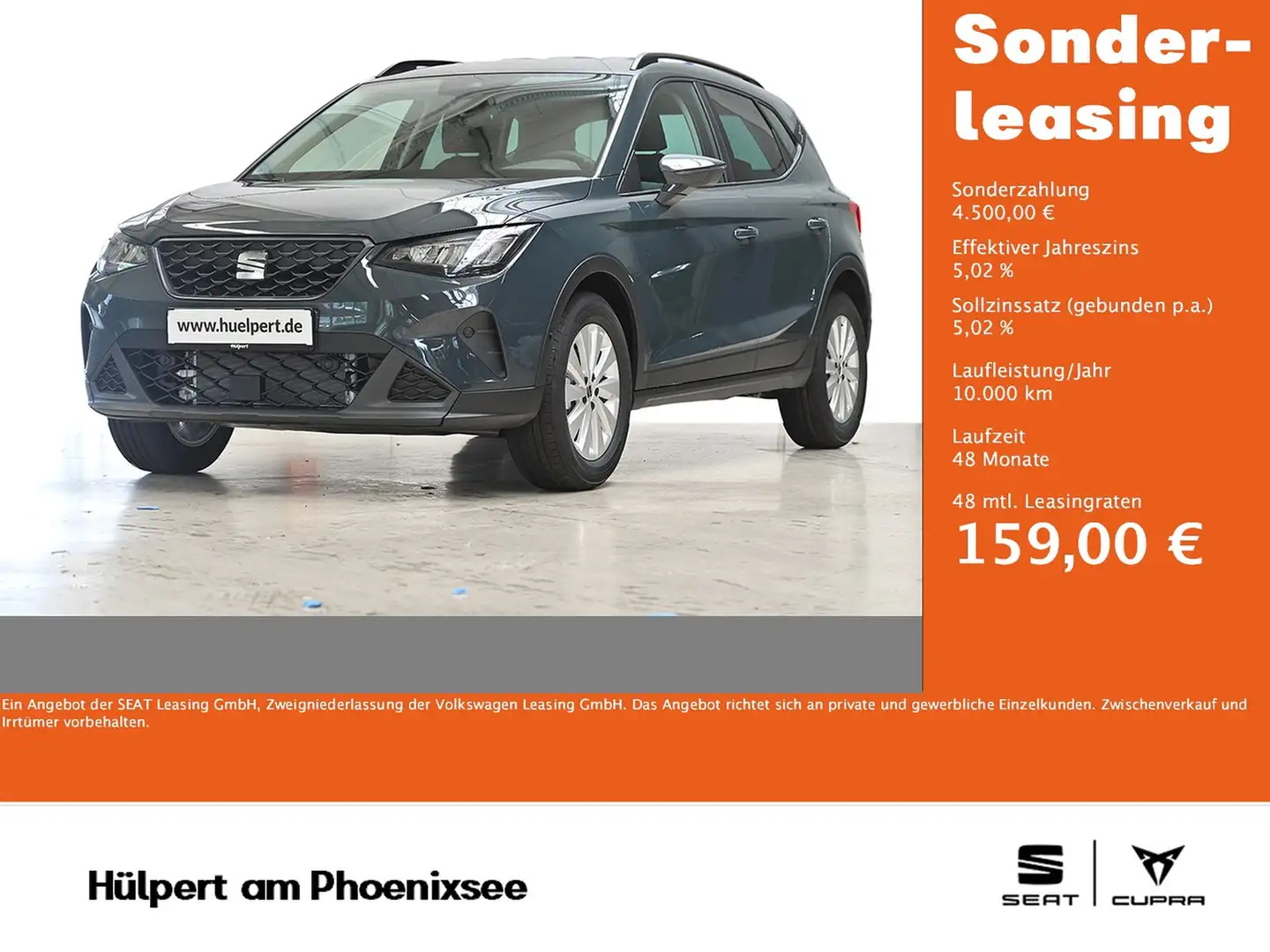 SEAT Arona 1.0 ROAD EDITION DSG PDC SHZ RFK PARKLENK Bleu - 1