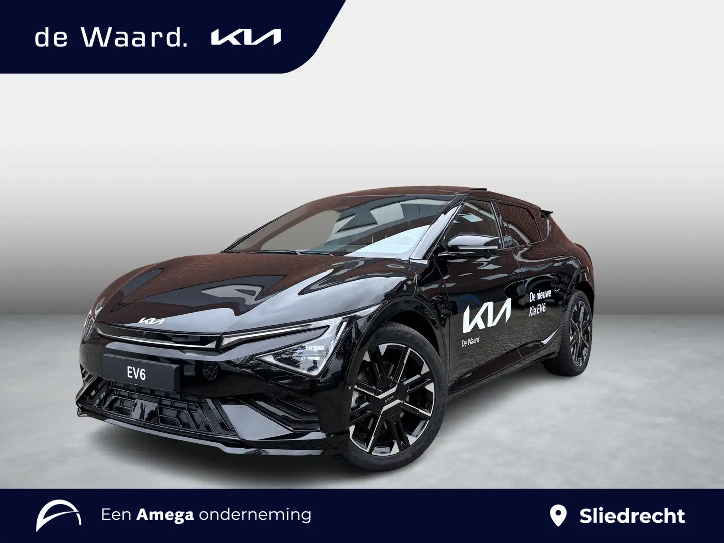 Kia EV6 GT-Line 84 kWh | €6.690,- korting | Glazen schuif- Noir - 1