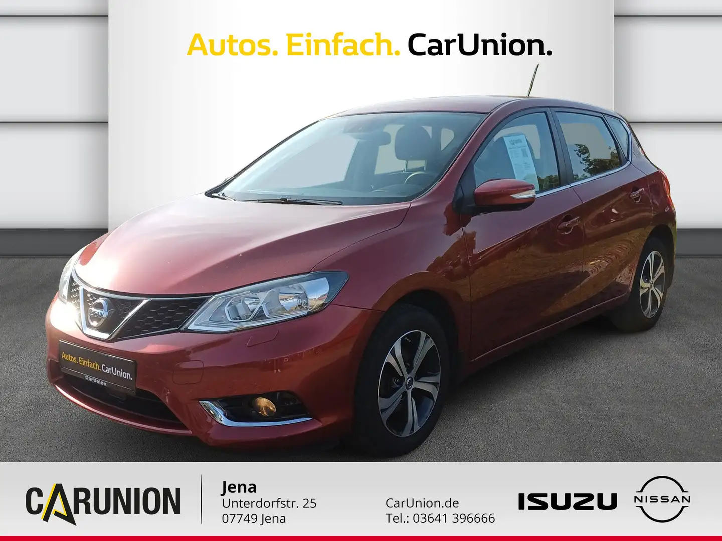 Nissan Pulsar 1.2 Acenta Connect Technology Rojo - 1