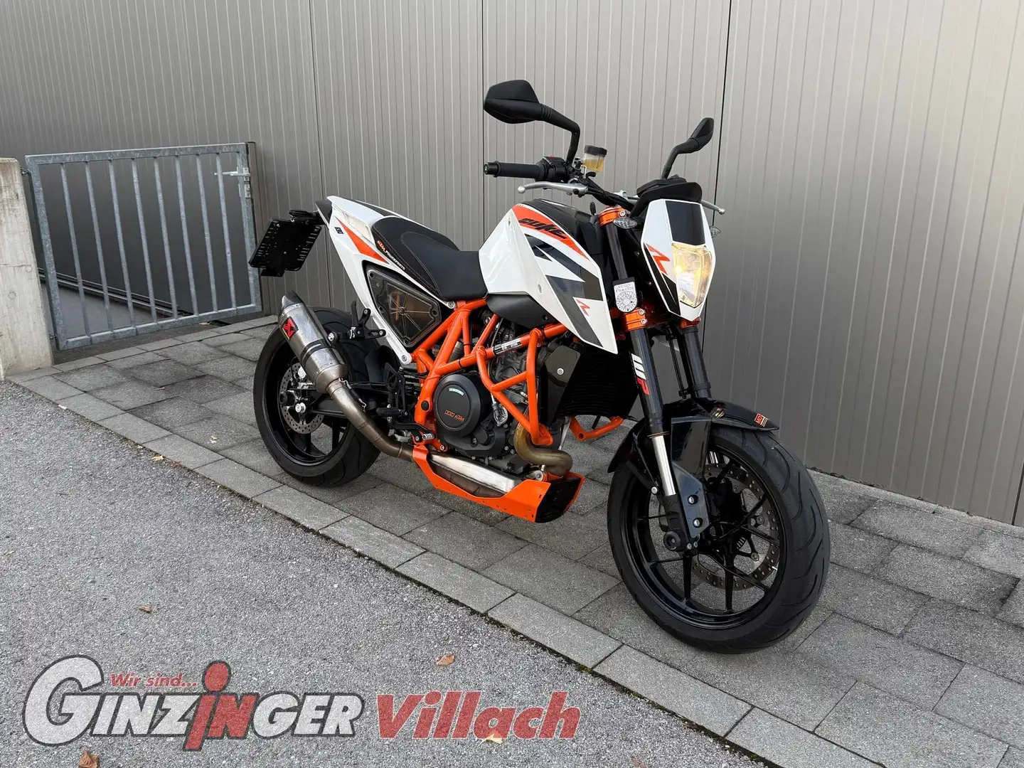 KTM 690 Duke R Modell Weiß - 1
