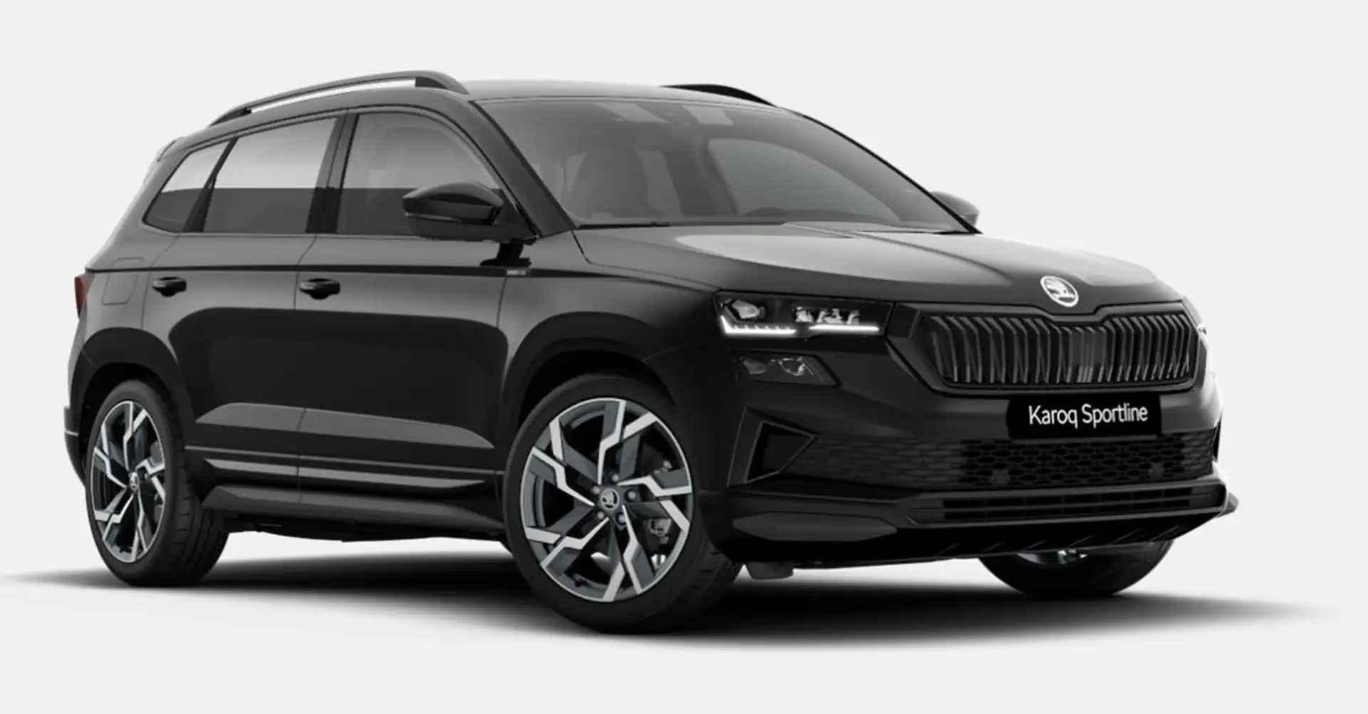 Skoda Karoq Sportline 1,5 TSI DSG Navi|AHK|ACC|Kamera Zwart - 2