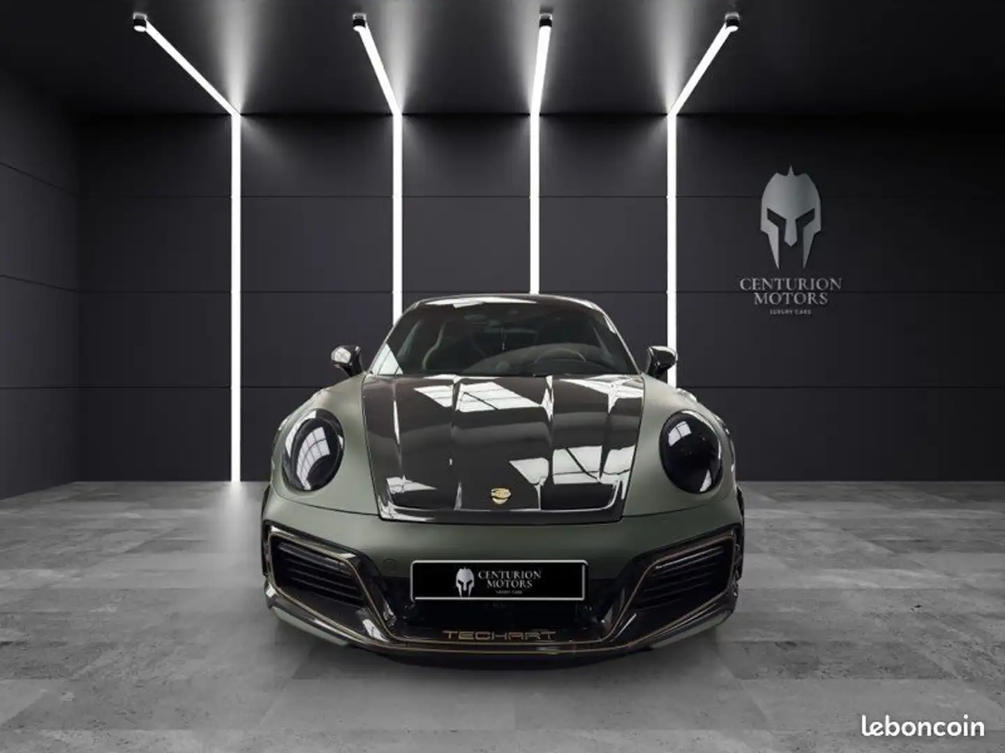 Porsche 992 992 turbo S techart Gt street R 21-87 800cv Grün - 2