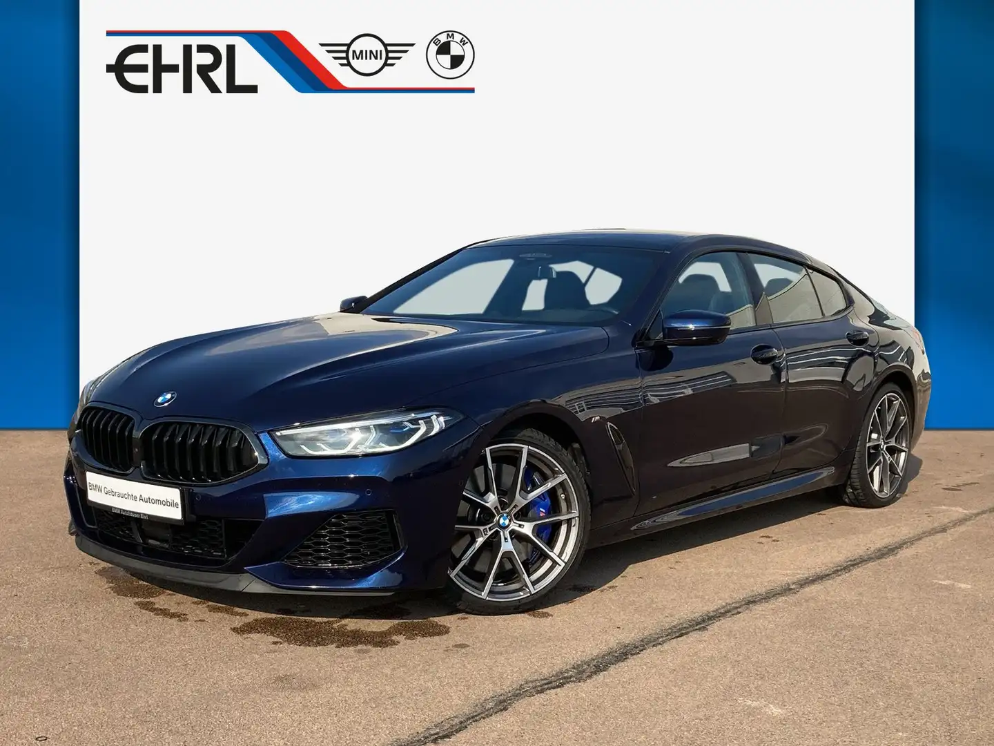 BMW M850 i xDrive LASER PANO HUD PA+ DA PROF. HIFI HK Bleu - 1