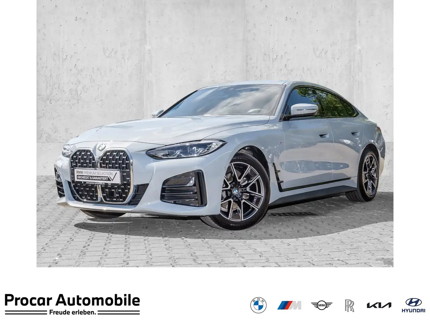 BMW 420 i M Sport LED AHK ACC DA PA DAB HiFi Memory Grigio - 1