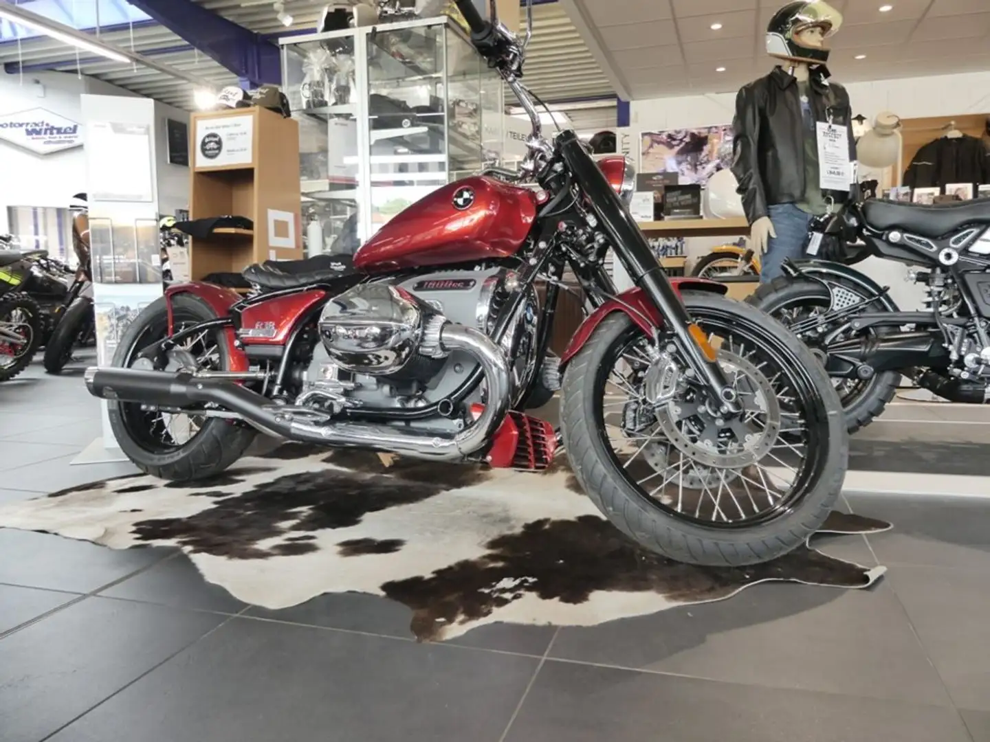 BMW R 18 RED HOT CHILI CUSTOM Besser als Neu! Roşu - 1