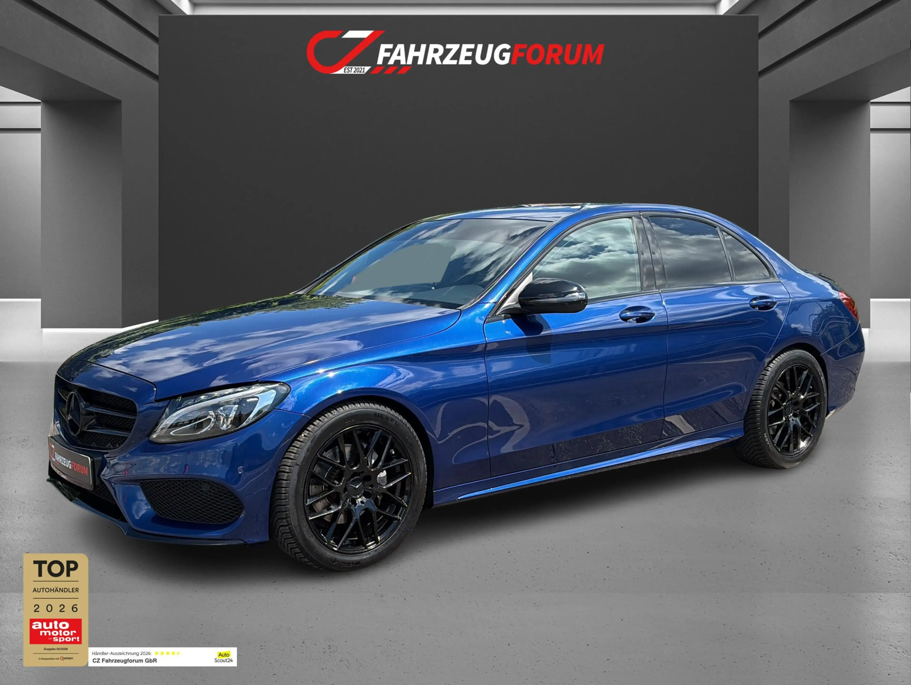 Mercedes-Benz C 180 AMG Line Interieur*Burmester*Sportfahrwerk