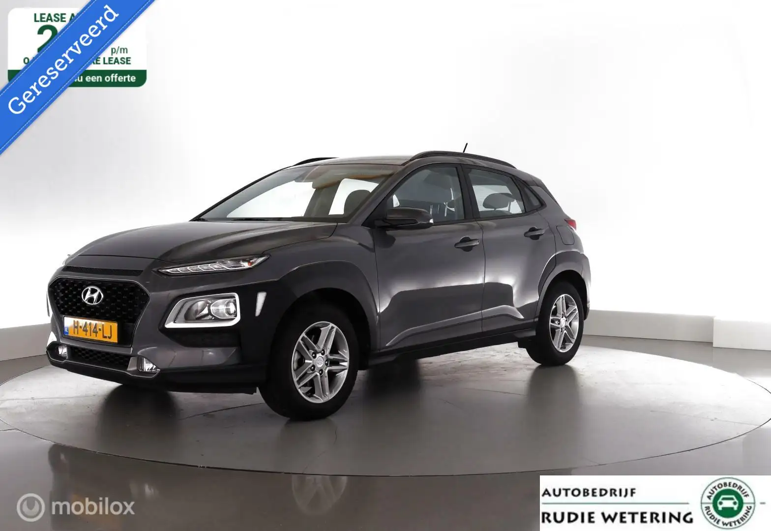 Hyundai KONA 1.0 T-GDI Comfort cam|applecarplay|ecc|pdc|lmv16 Gris - 1