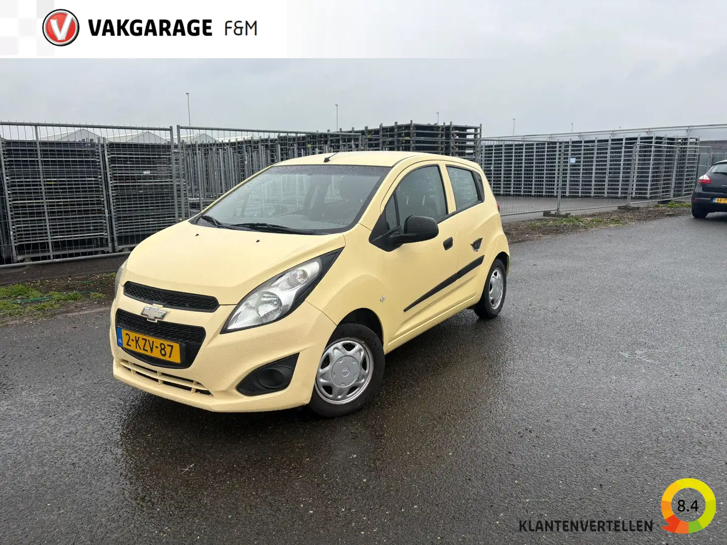 Chevrolet Spark 1.0 16V LS Bi-Fuel Gelb - 1