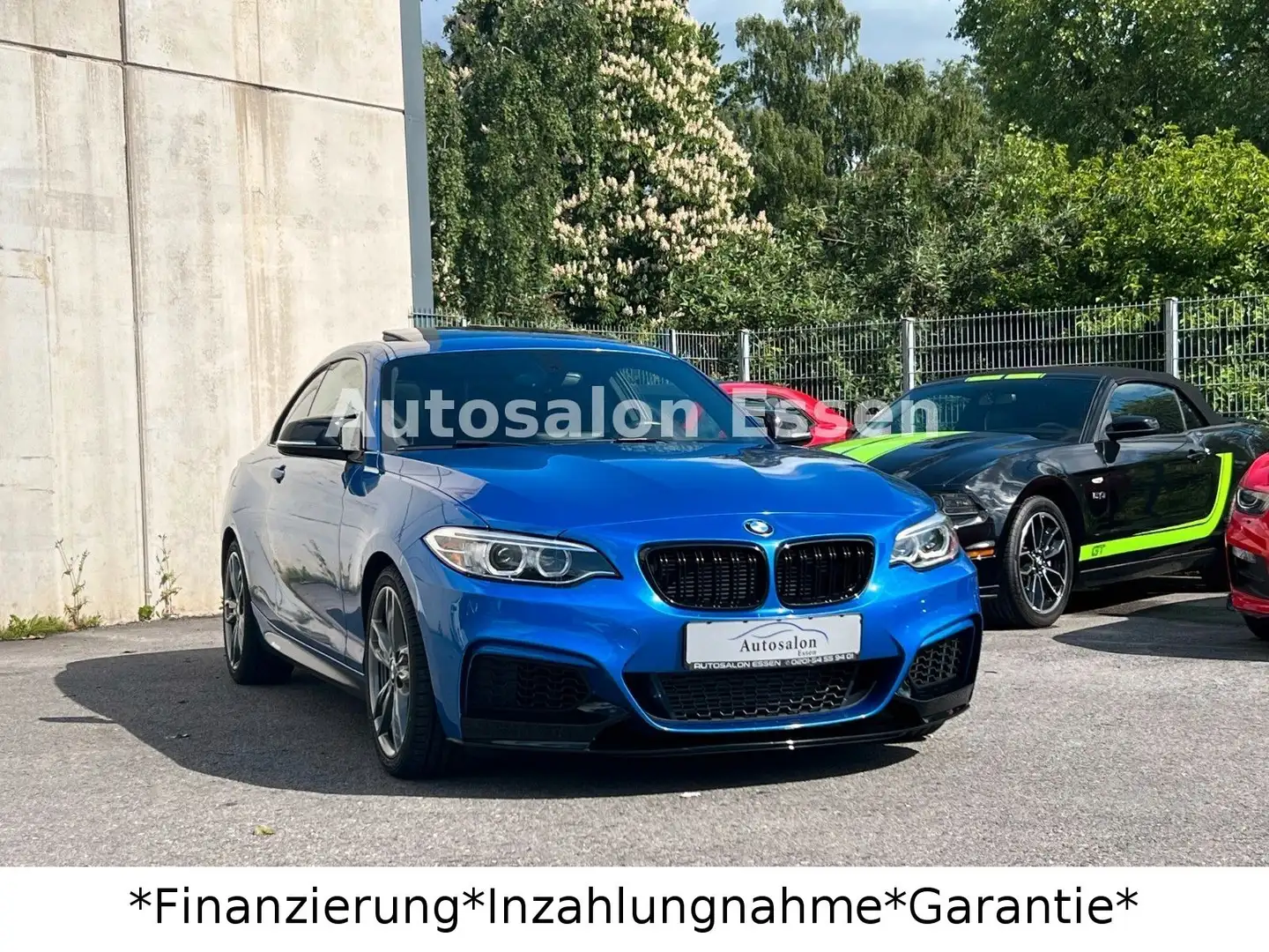 BMW 235 i xDrive *M Performance*Schiebedach*H&K*SHZ Blau - 2