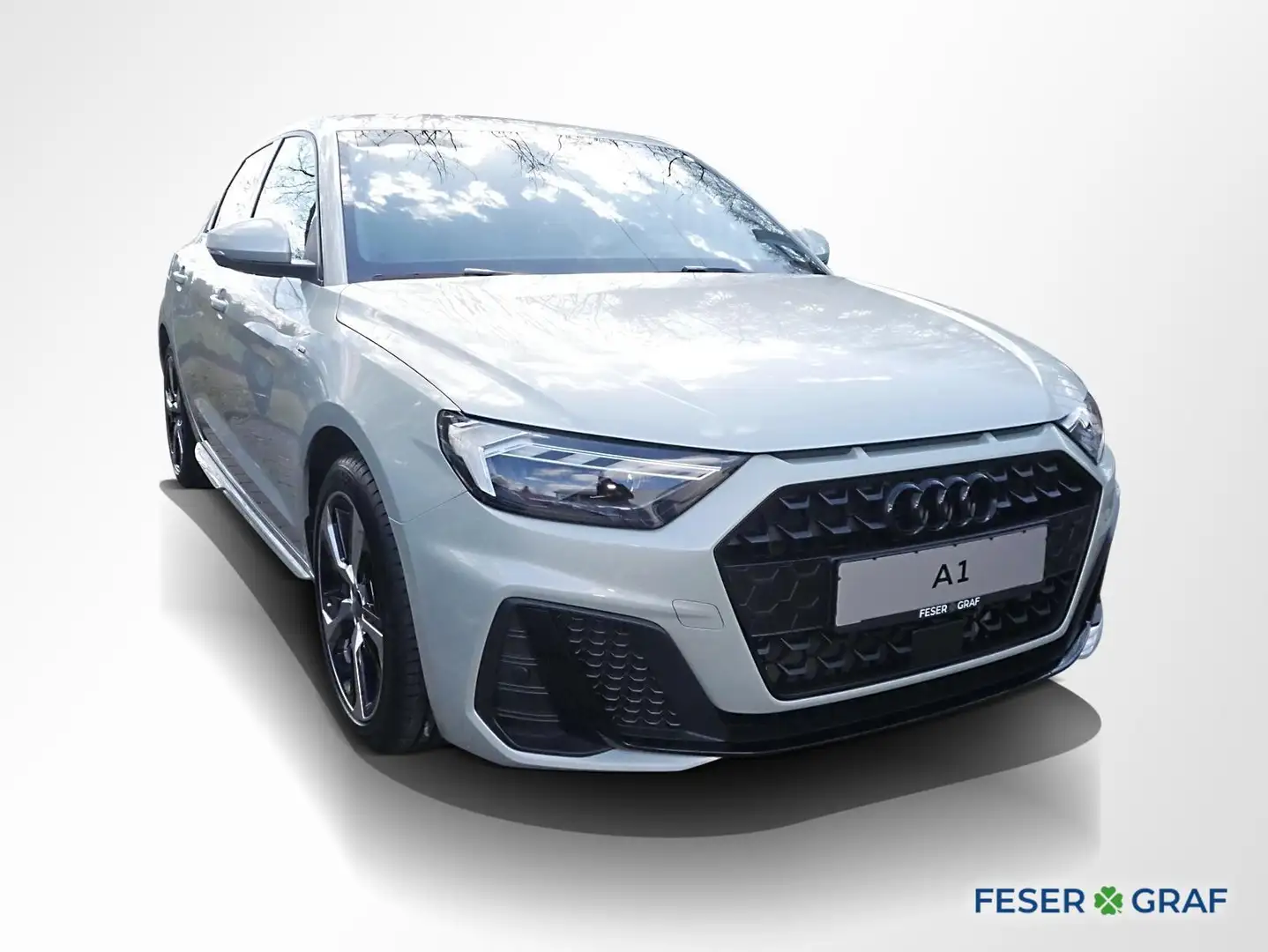 Audi A1 Spb. 30 TFSI 2x S line LED Navi RüKa Sitzh. Silber - 2