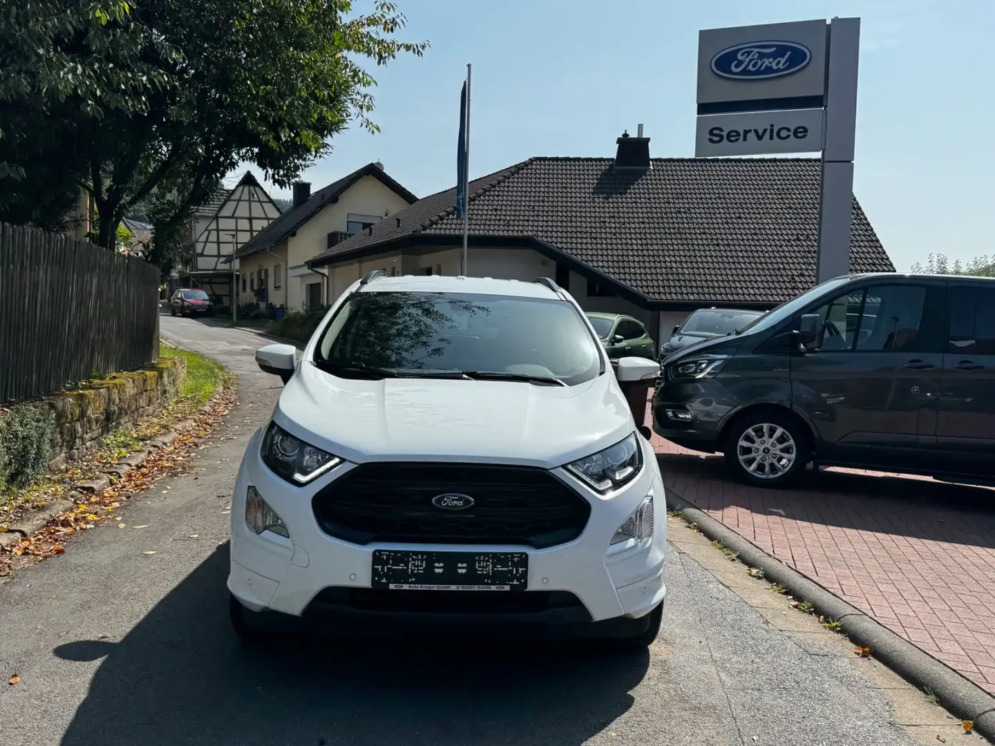 Ford EcoSport ST-Line*NAVI*B&P*abnehmbare AHK*PDC Blanc - 2