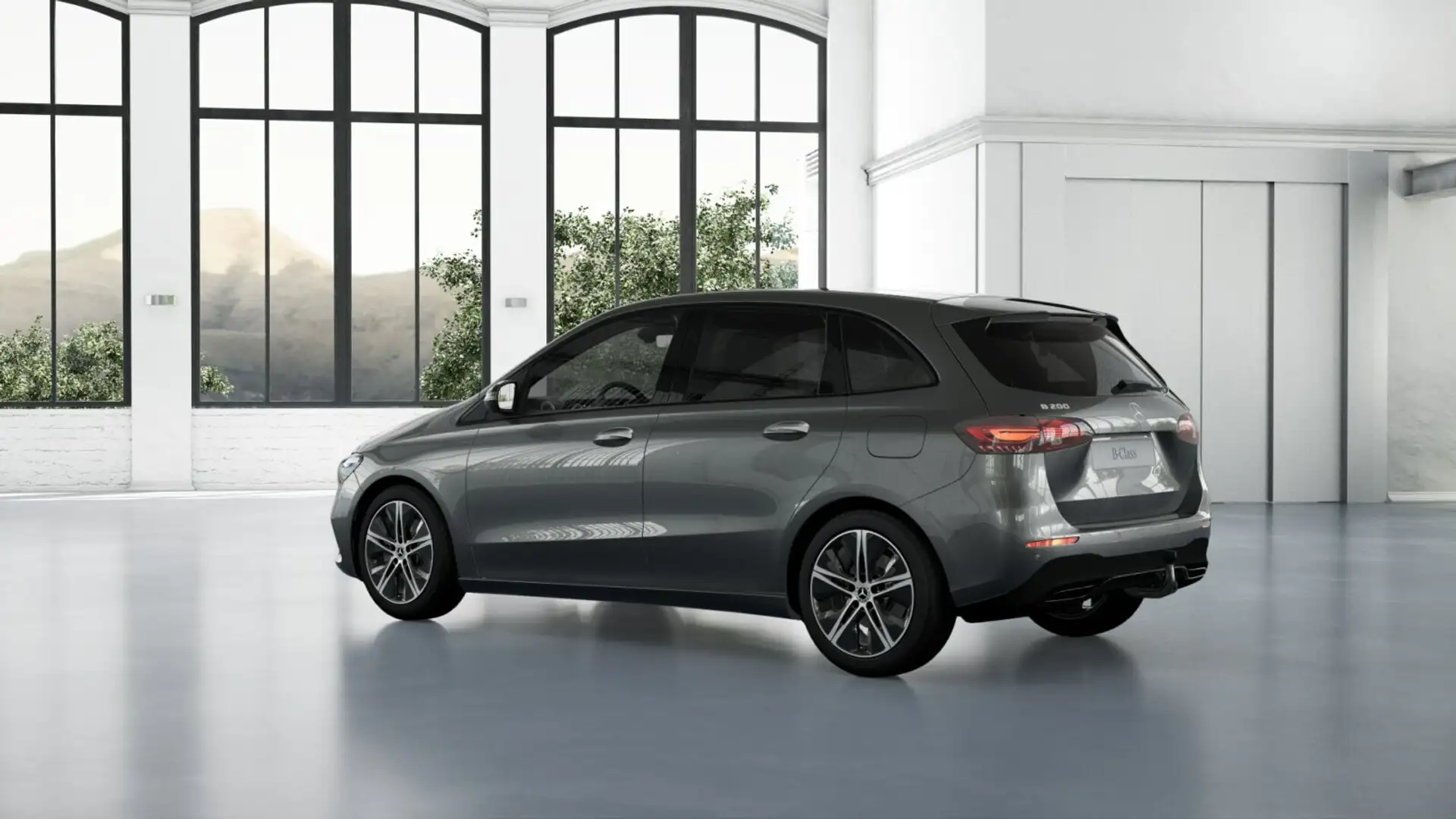 Mercedes-Benz B 200 B 200 PROGRESSIVE+DISTRON+KAMERA+AHK+MLED+NIGHT Grijs - 2