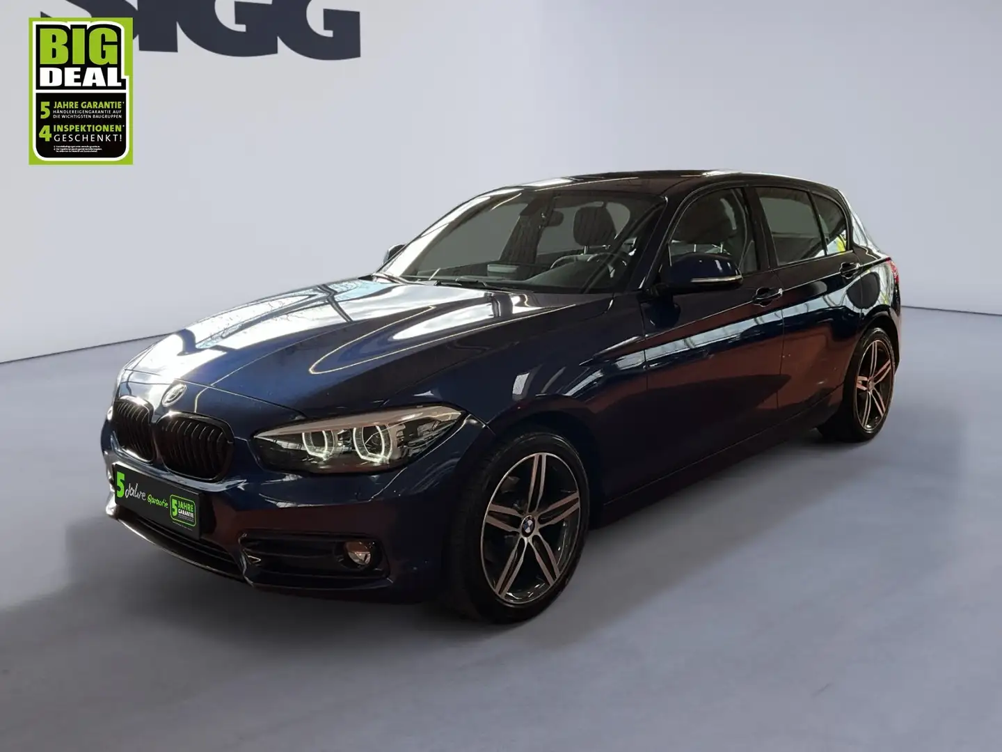 BMW 118 i Edition Sport Line Shadow 2xKlima ACC AHK Bleu - 2
