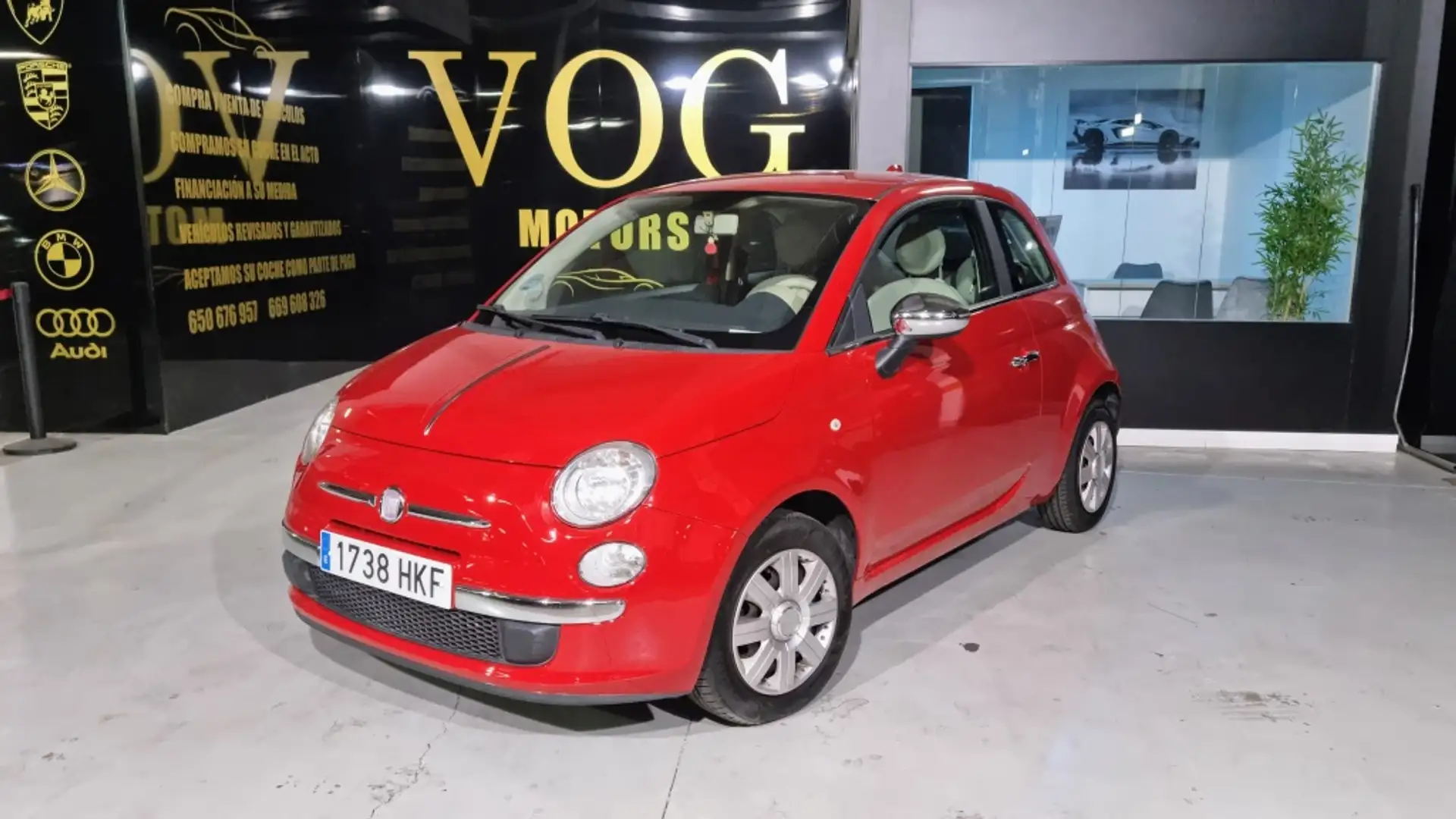 Fiat 500 1.2 Pop Star Rojo - 2