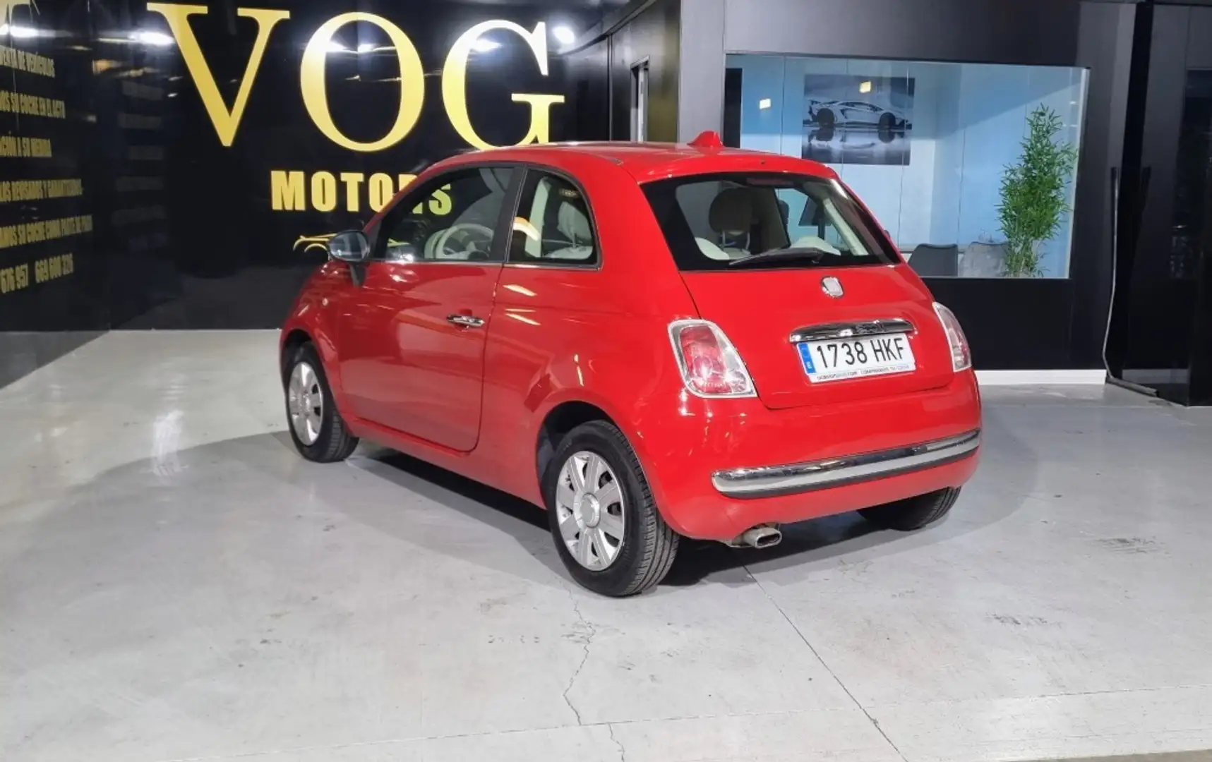 Fiat 500 1.2 Pop Star Rojo - 1