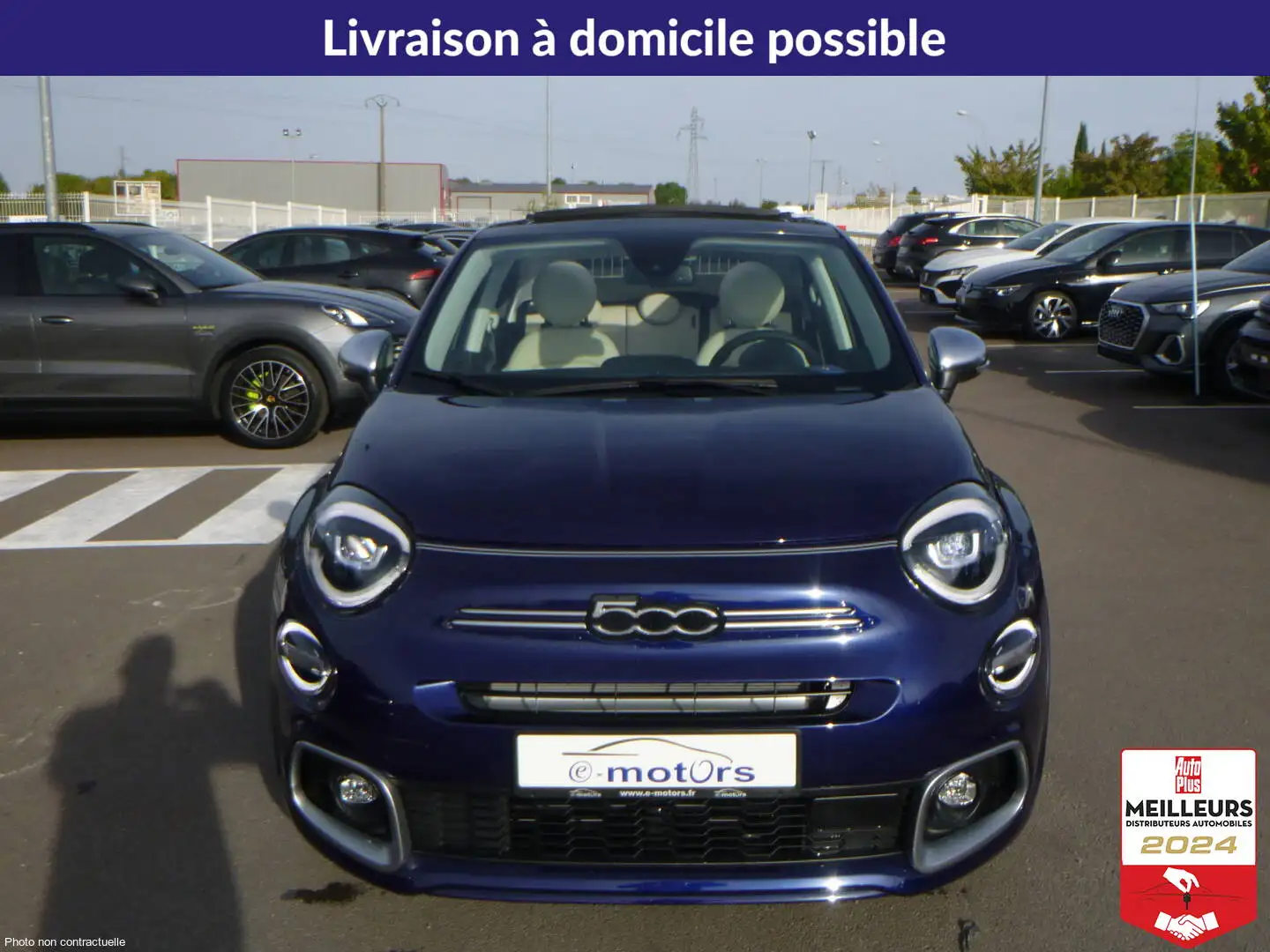 Fiat 500X 500X FireFly 130 DCT7 Hybrid Yacht Club Capri Albastru - 2