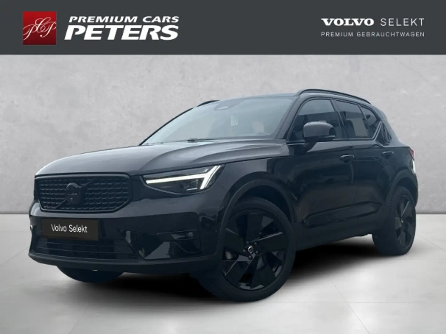 Volvo XC40 Black Edition Plus B3 20'' Sportpaket Navi Digital Zwart - 2