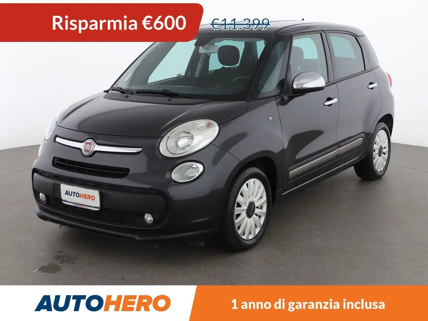Fiat 500L 1.3 M-Jet Pop Star 95 CV Dualogic Nero - 1