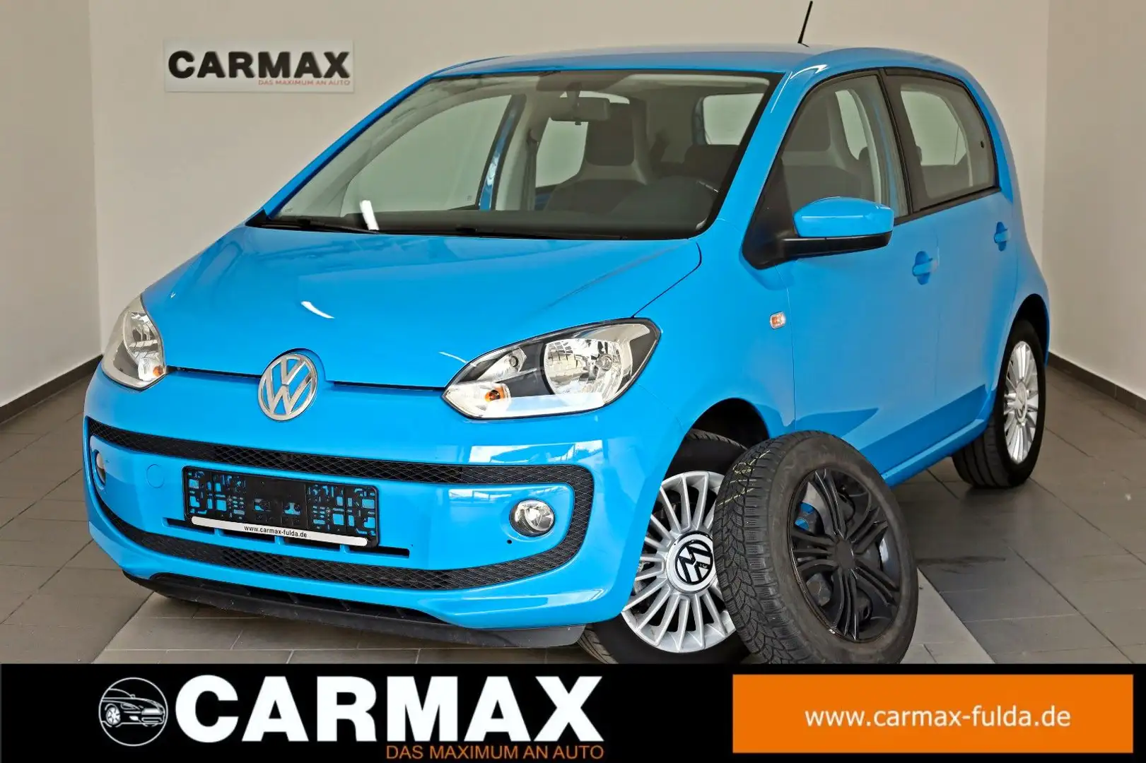 Volkswagen up! high up! Klima, 8-fach bereift Blau - 1
