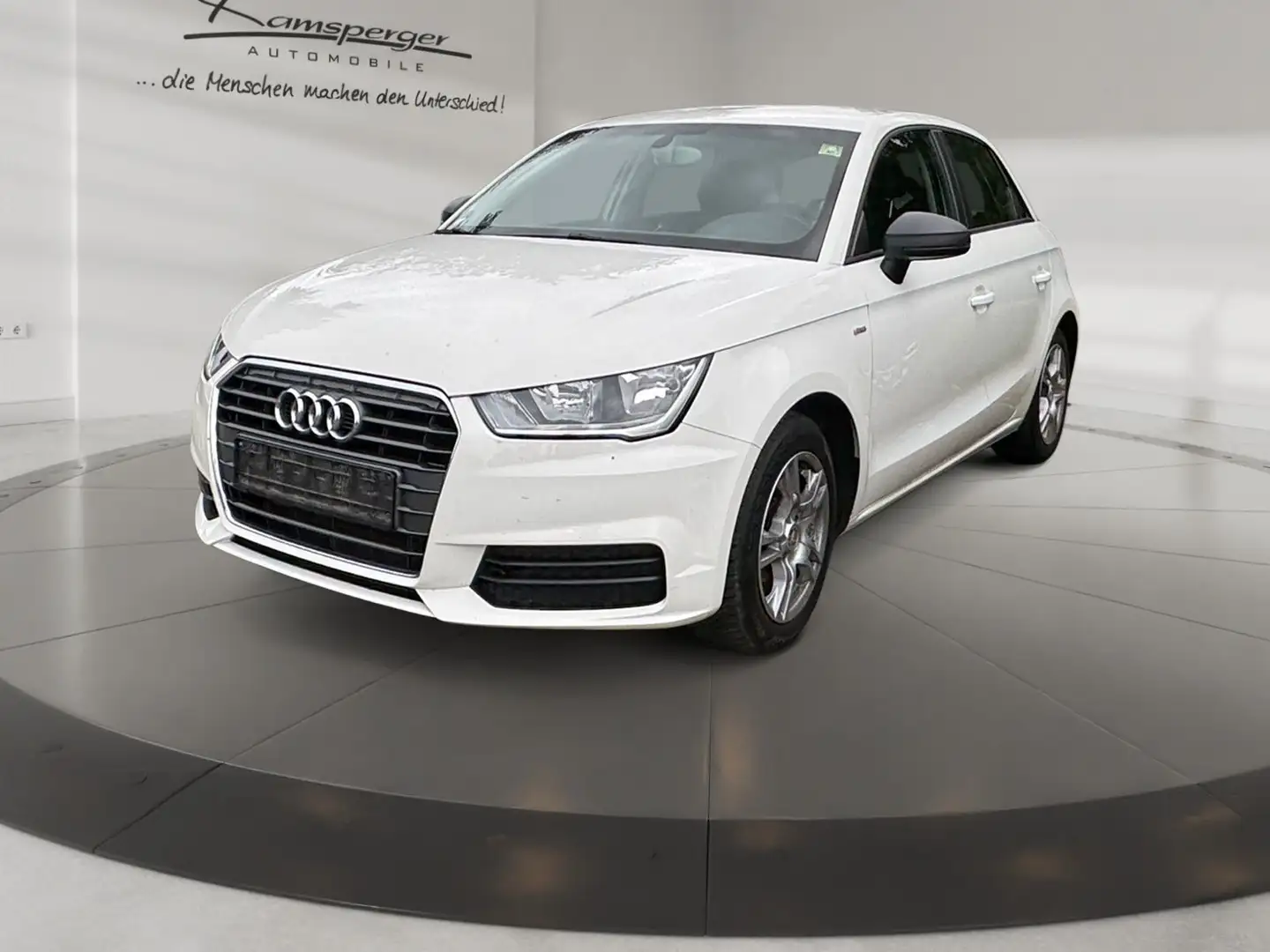 Audi A1 1.0 TFSI Klima/uvm. Weiß - 2