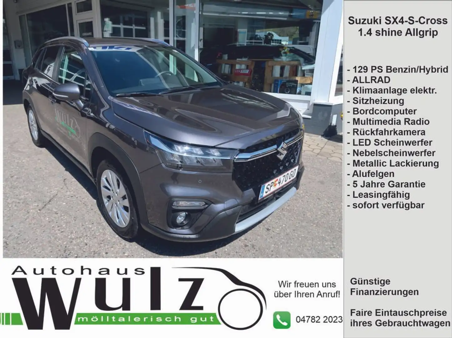 Suzuki S-Cross 1,4 GL+ DITC Hybrid ALLGRIP shine Grau - 1