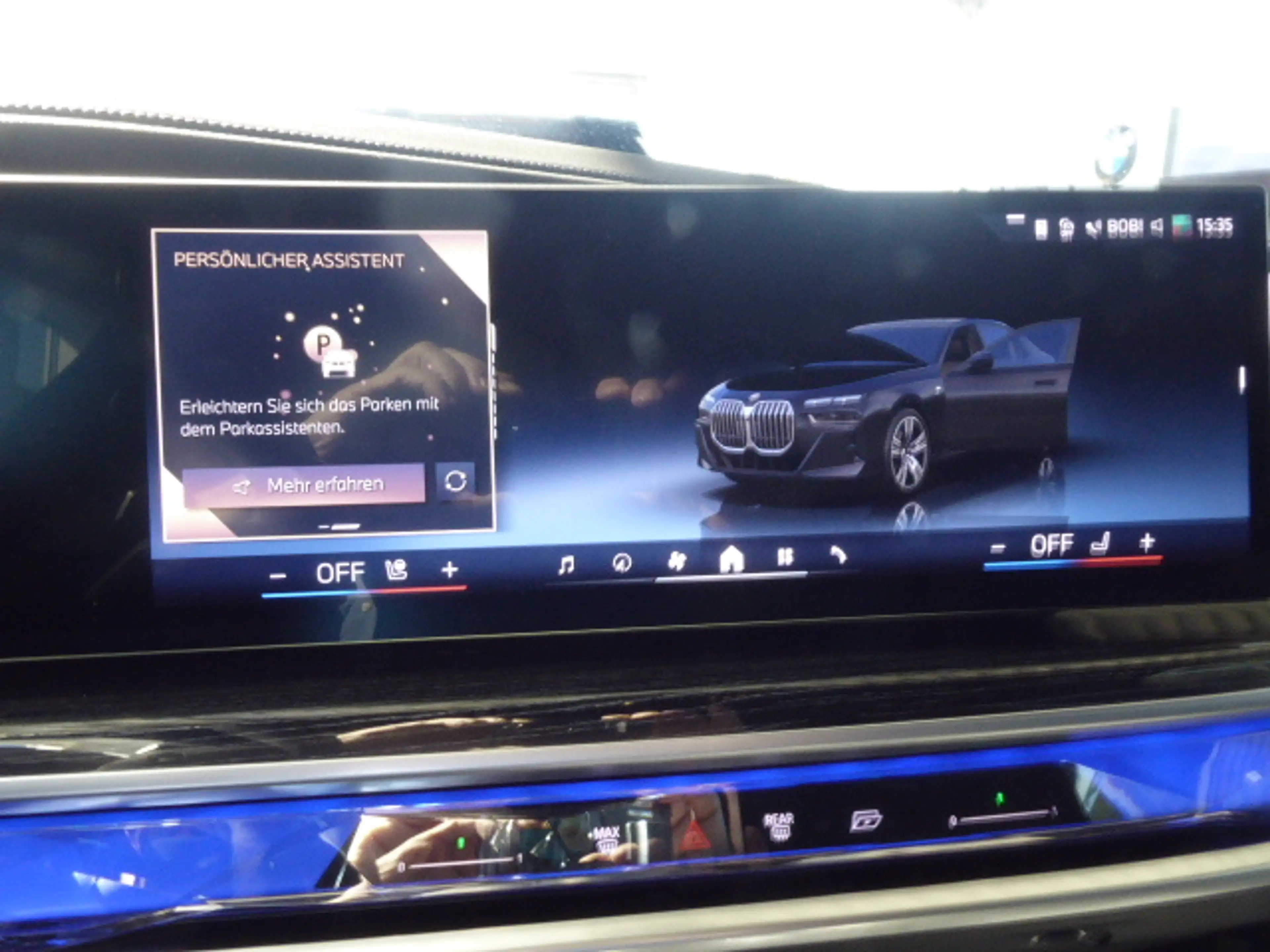 BMW 740 740d xDrive MSport G70, ATM neu — photo 9