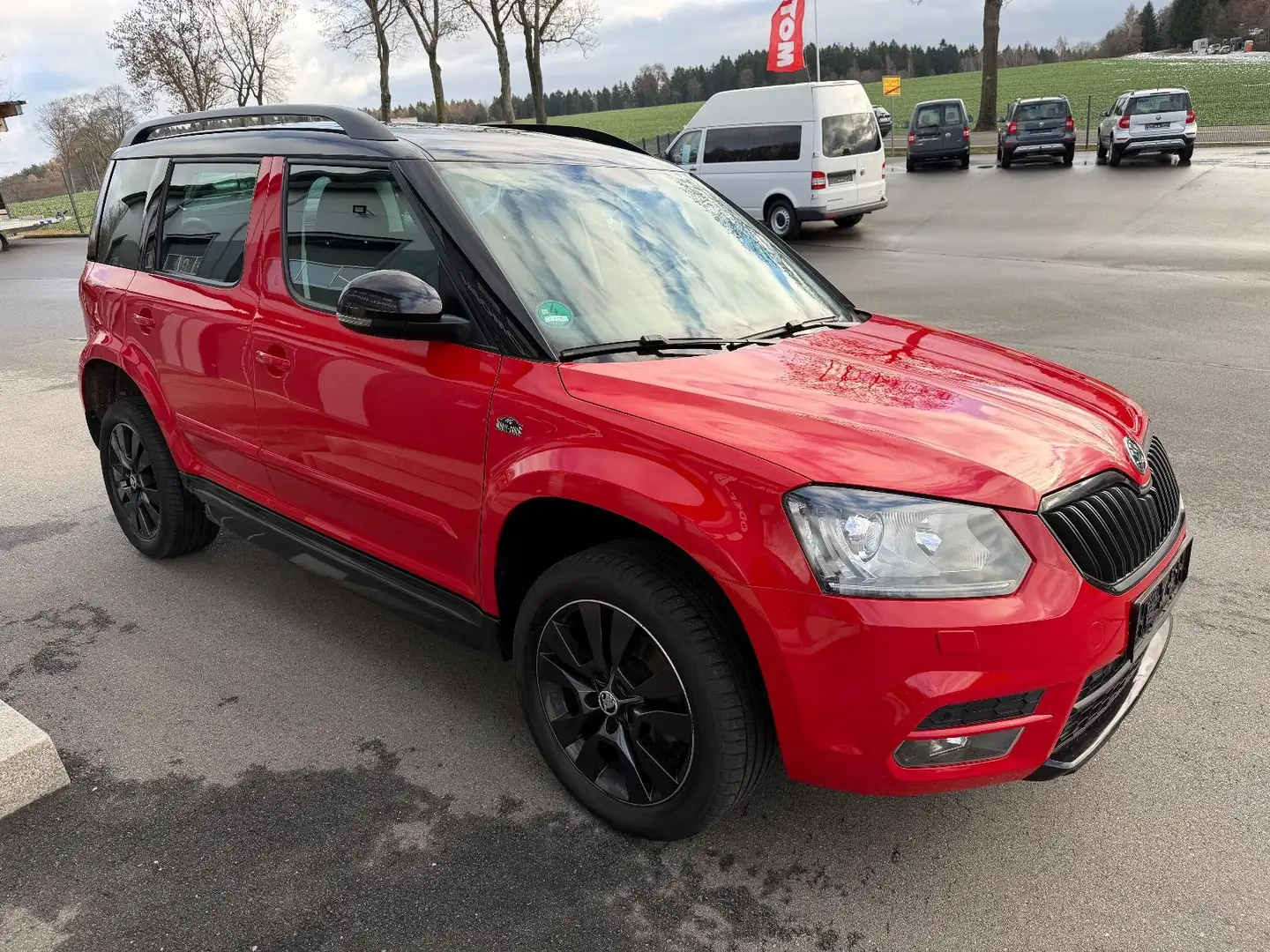 Skoda Yeti Monte Carlo 4x4 Rouge - 2