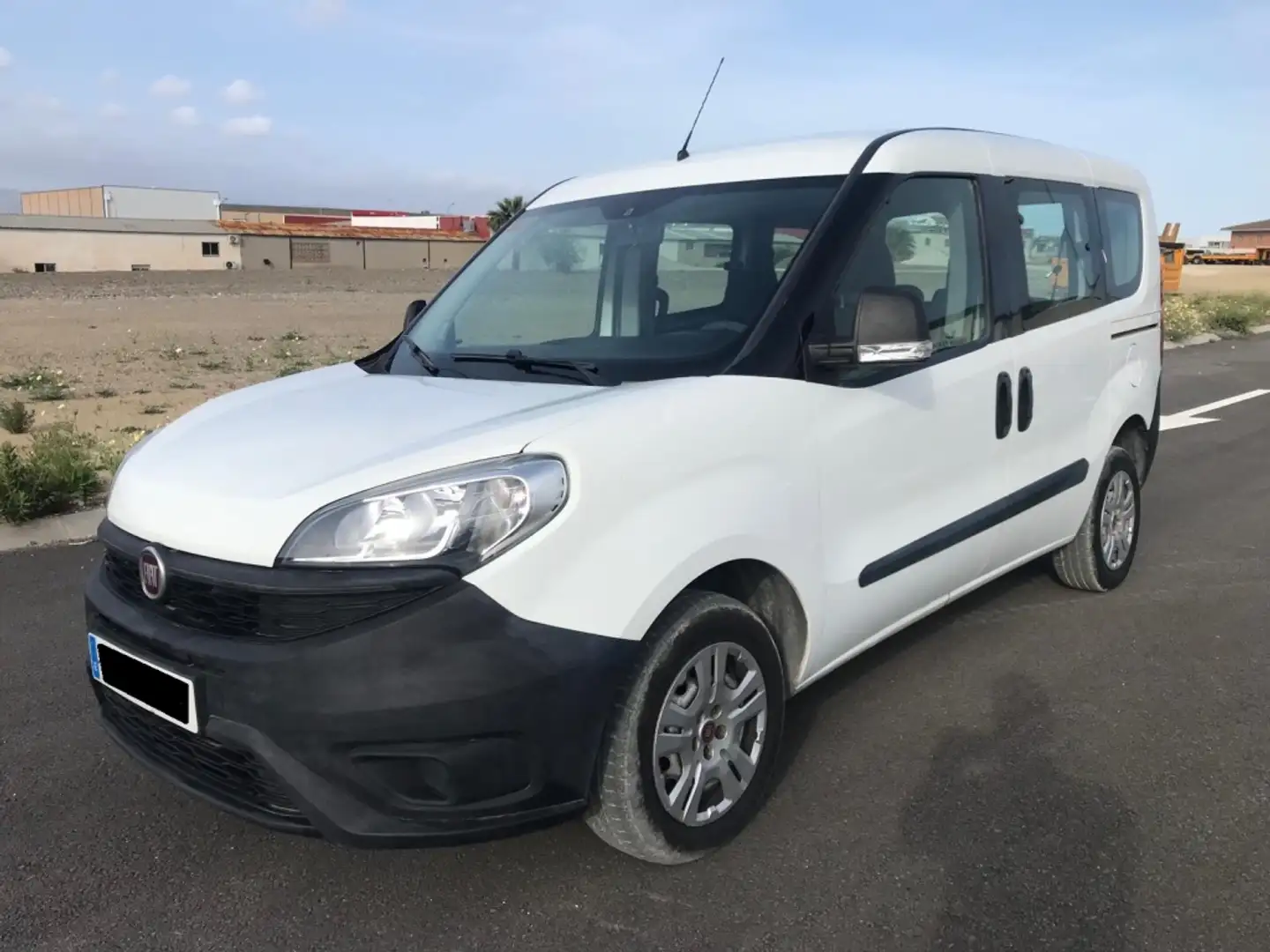 Fiat Dobló Panorama 1.3Mjt Pop 66kW N1 E5+ Blanc - 1
