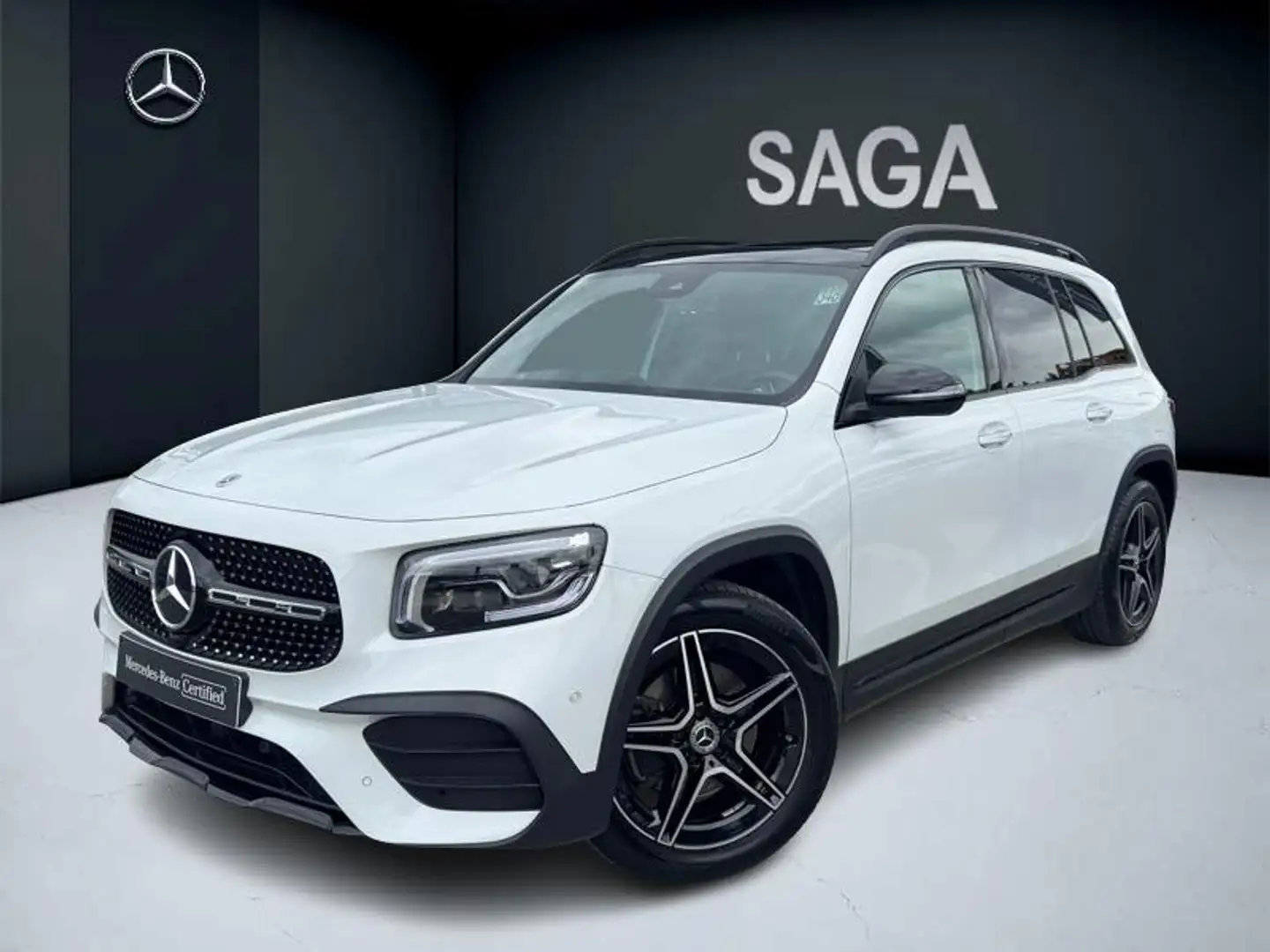 Mercedes-Benz GLB 180 GLB d AMG Line - Toit ouvrant sièges électriques Weiß - 1
