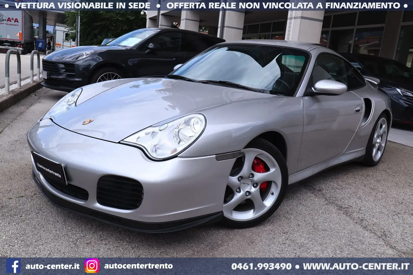 Porsche 996 996 Turbo Coupé MANUALE 3.6 Argento - 2