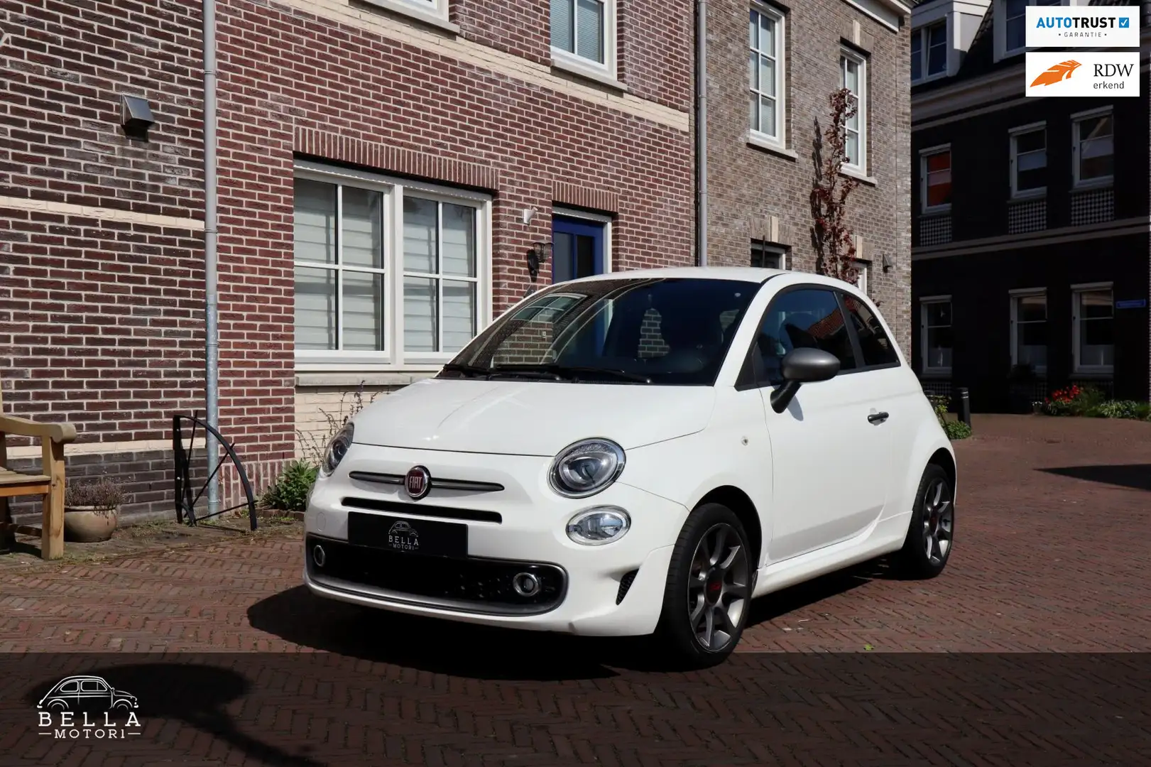 Fiat 500 1.2 S | Sportpakket | Apple CarPlay | Sportstoelen Blanco - 1