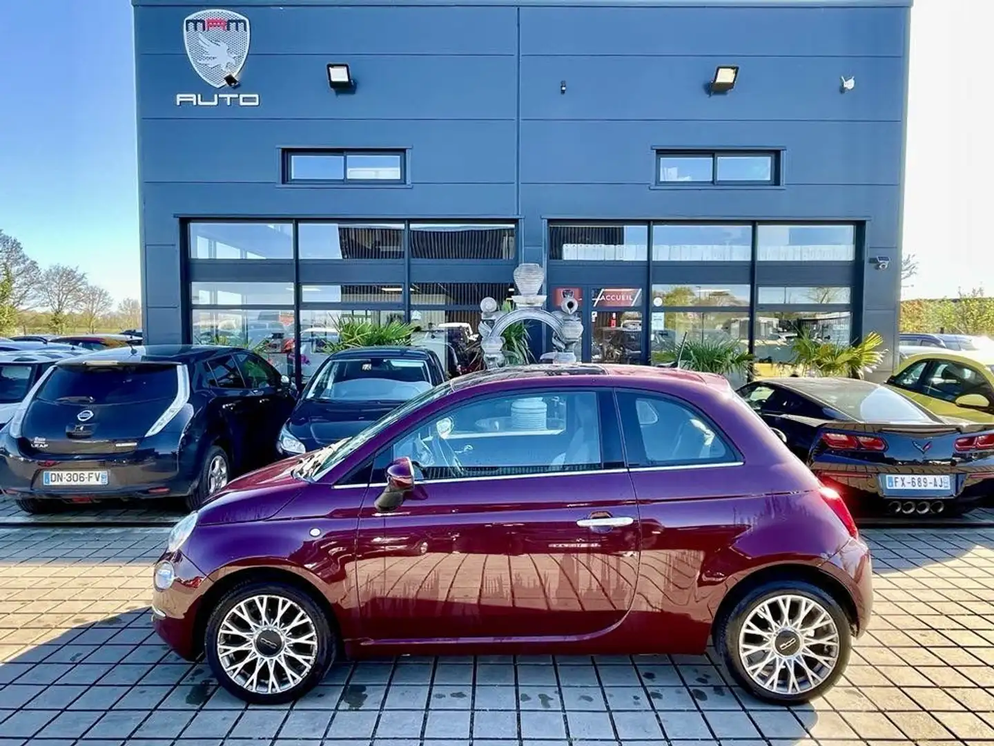 Fiat 500 1.2L 70CH PACK LOUNGE - 1