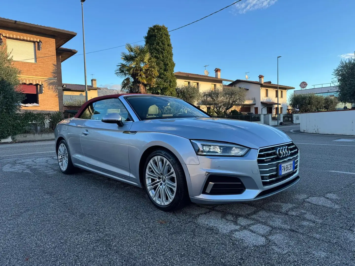 Audi A5 A5 Cabrio 2.0 tdi quattro 190cv s-tronic Argento - 1