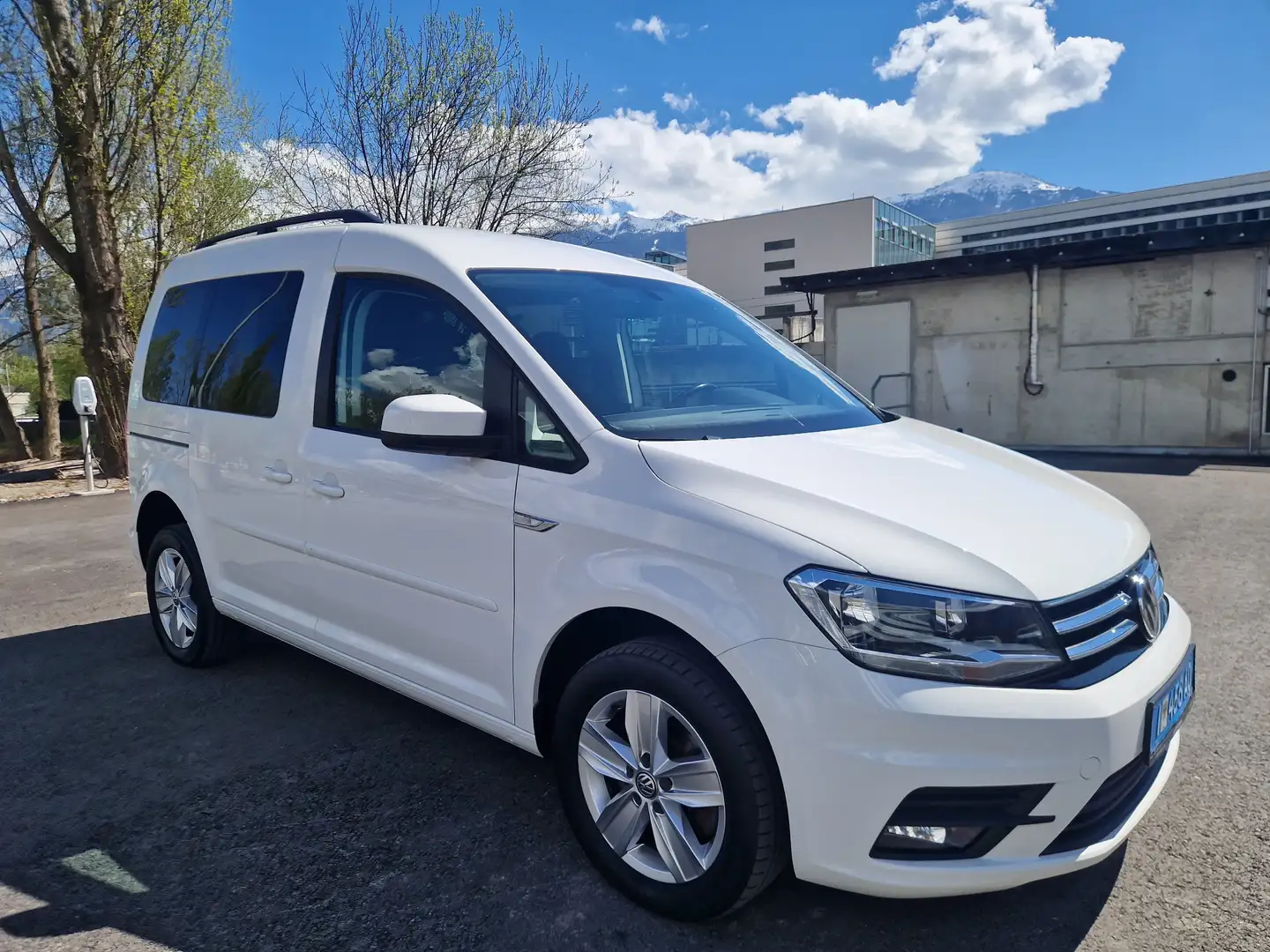 Volkswagen Caddy 2.0TDI 4Mot.Comfort!-Standheizung-AHK-Pickerl neu! Weiß - 1