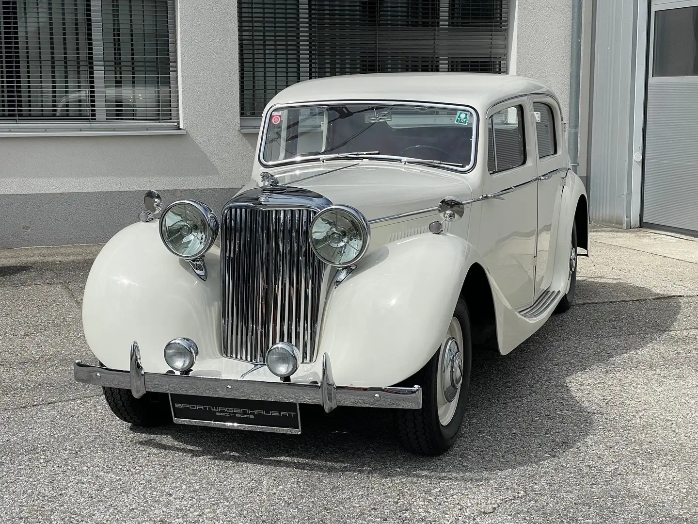 Jaguar MKIV 1.5 Litre Saloon LHD Blanc - 1