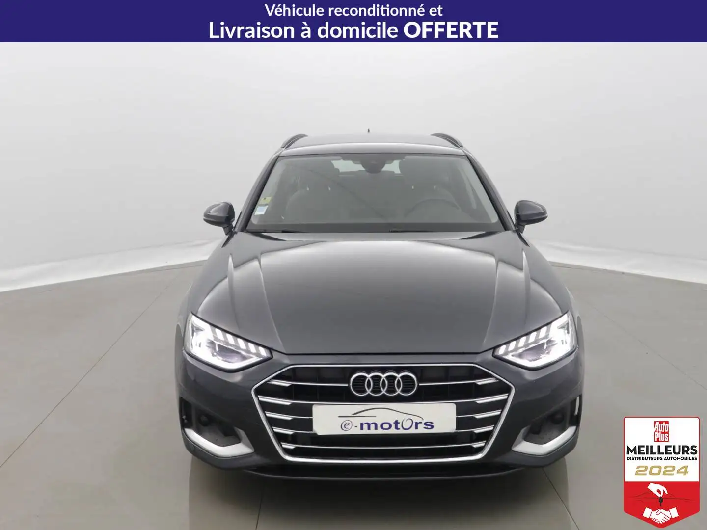 Audi A4 30 TDI 136 S tronic 7 Design +GPS +Caméra Gris - 2