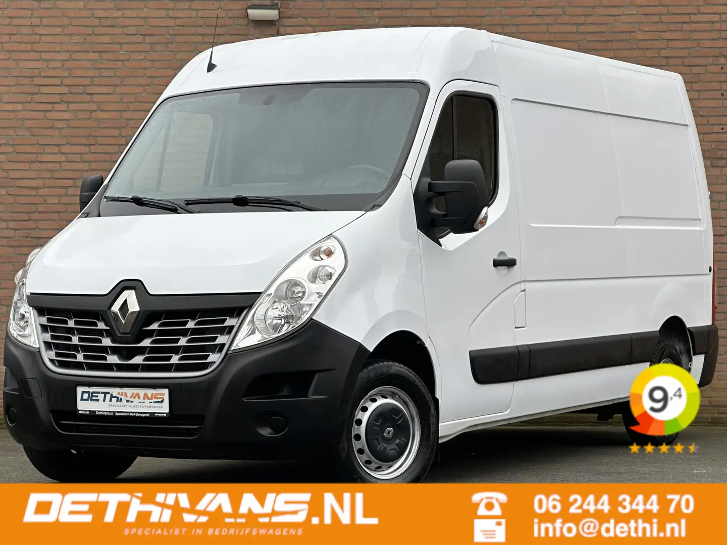 Renault Master 2.3dCi 145PK L2H2 Airconditioning / Camera / Cruis Biały - 1