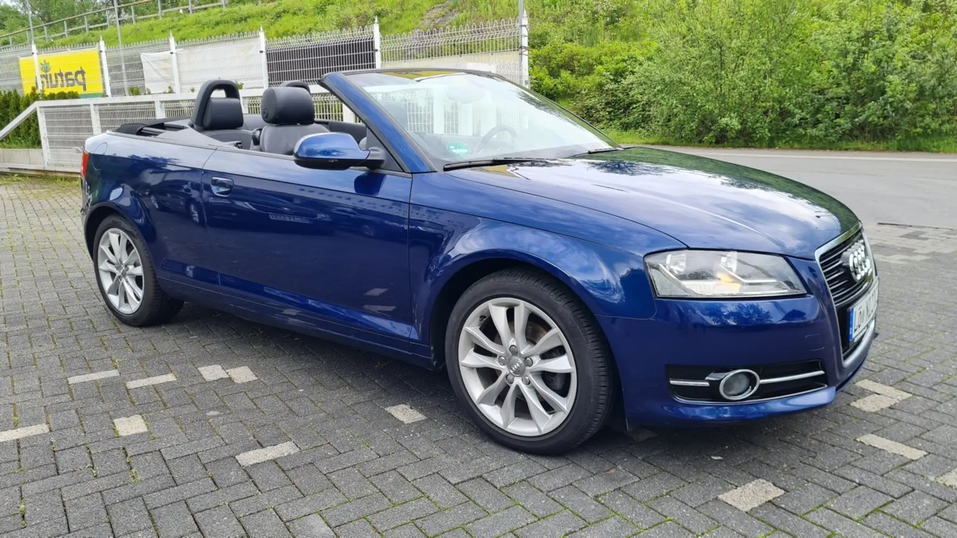 Audi A3 Cabrio/Wunderschön/voll Scheckheft/1. Hd Azul - 1