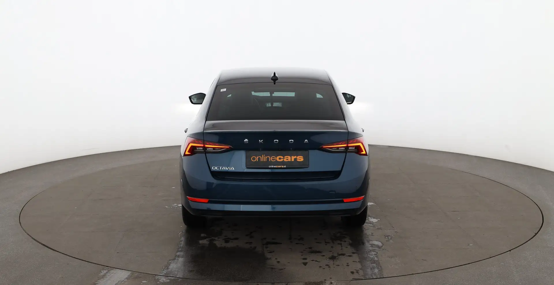 Skoda Octavia 2.0 TDI Style Aut MATRIX AHK HEAD-UP NAVI Blau - 2