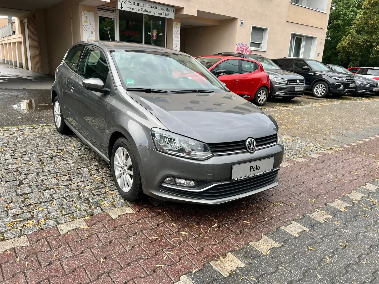 Volkswagen Polo Comfortline BMT/Start-Stopp/1.Hand/Klimaanlage/PDC Grau - 1
